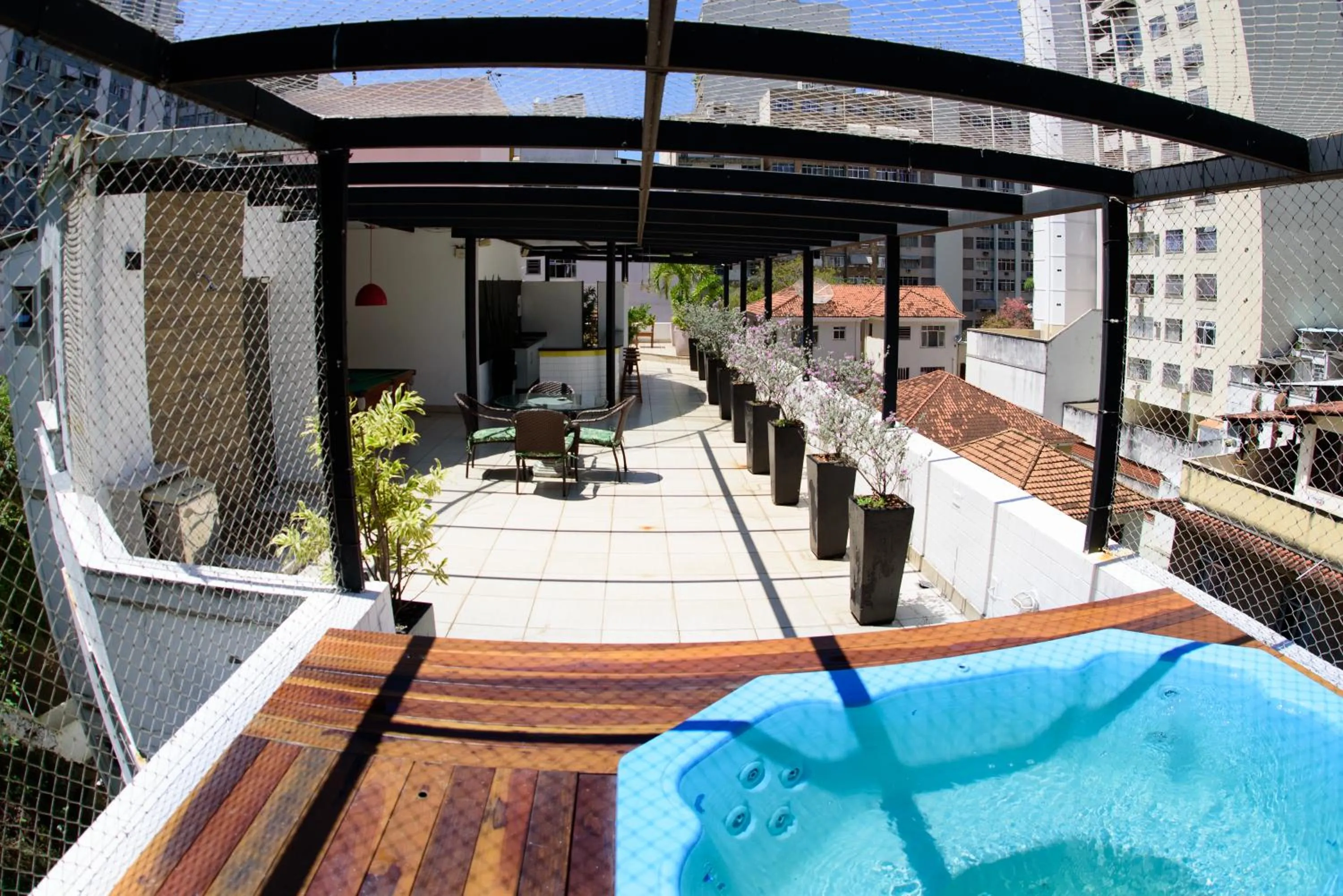 Hot Tub in Hotel Village Icaraí