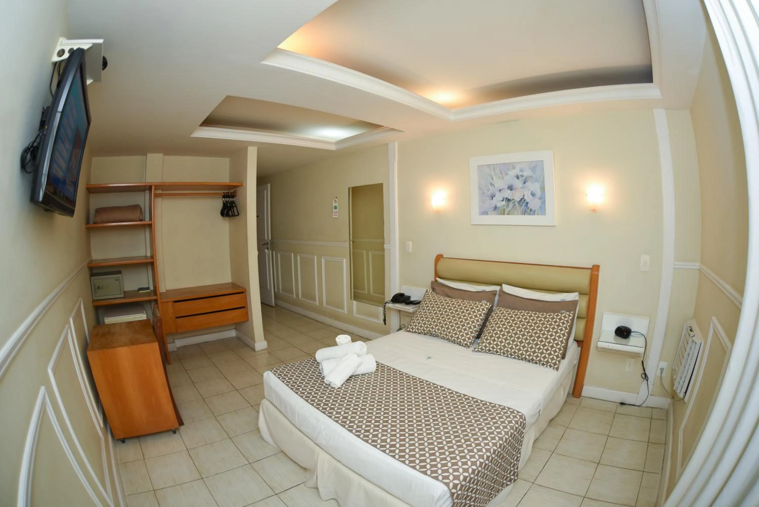 Bed in Hotel Village Icaraí