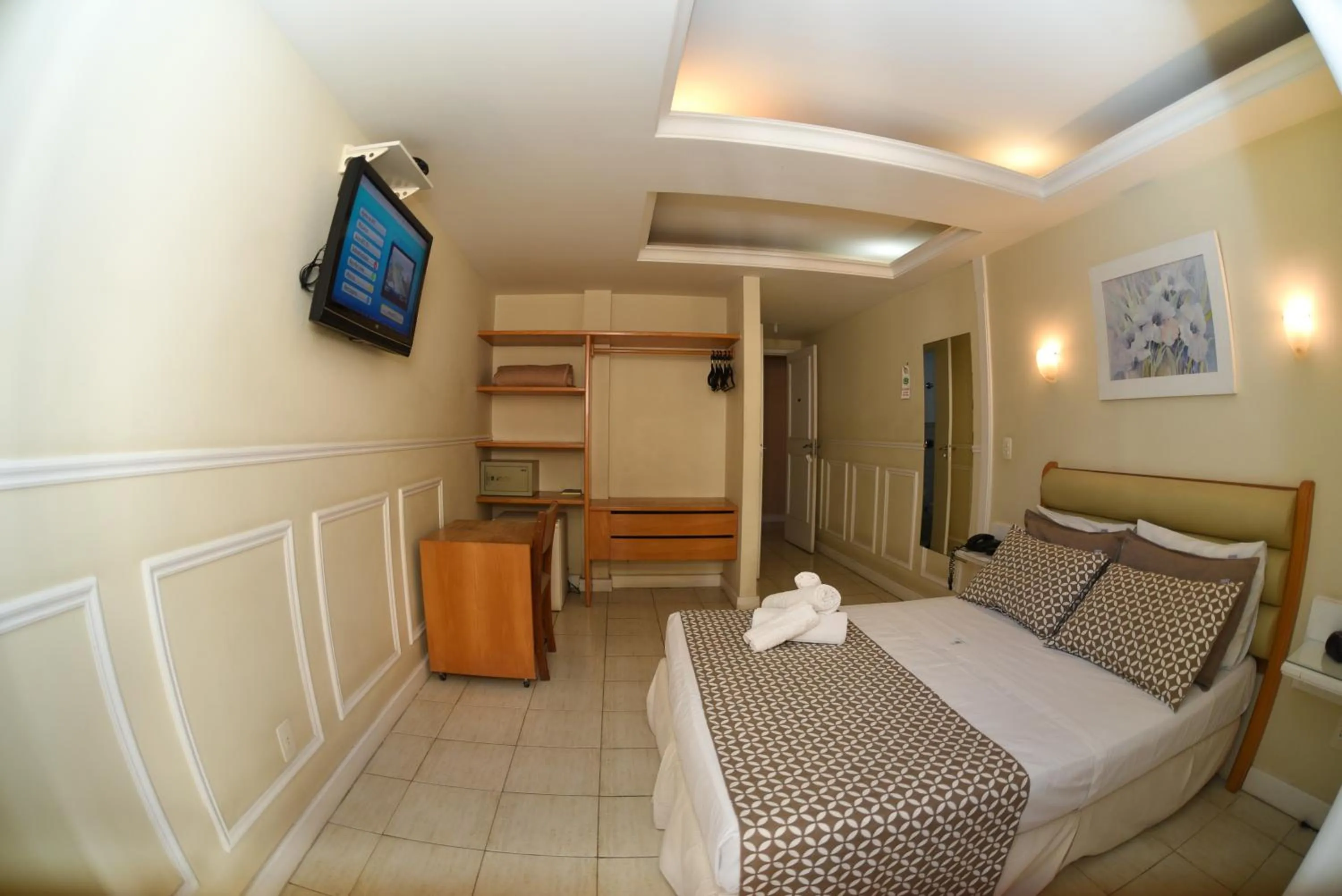 Bed in Hotel Village Icaraí