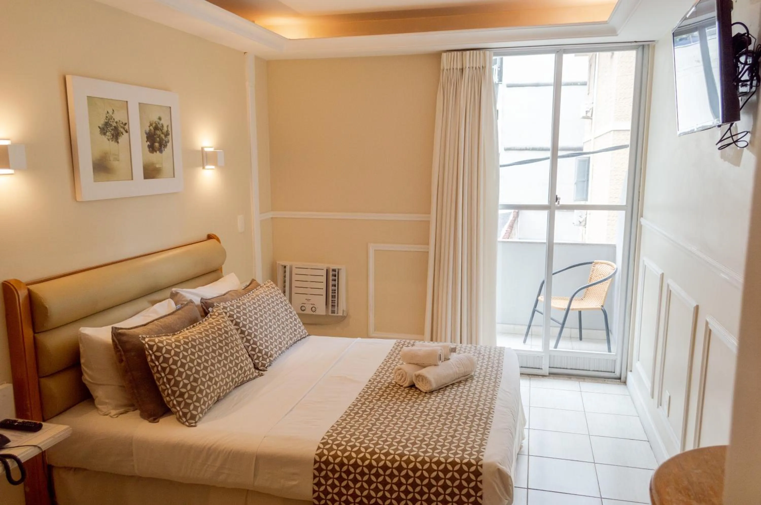 Bed in Hotel Village Icaraí