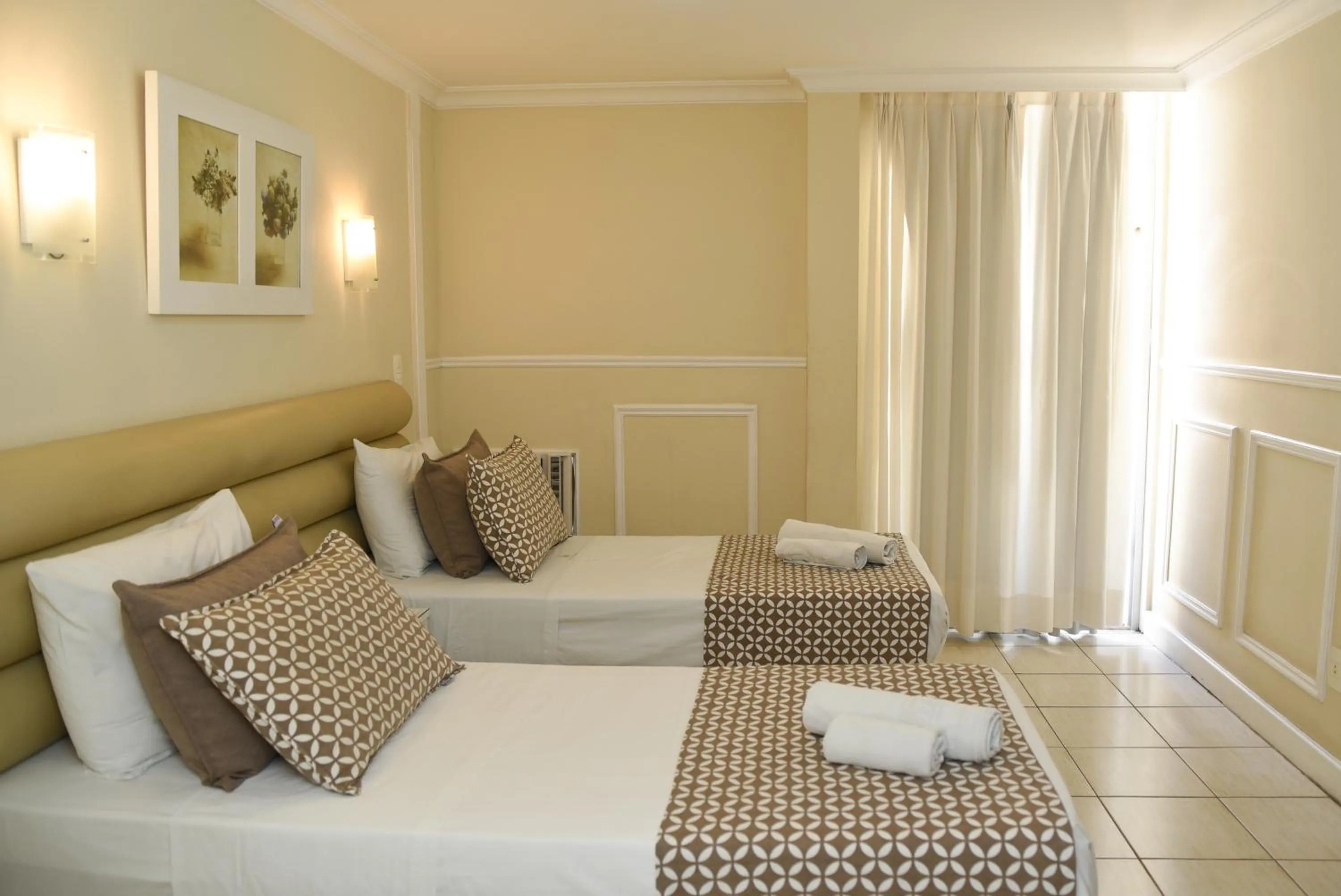 Bed in Hotel Village Icaraí