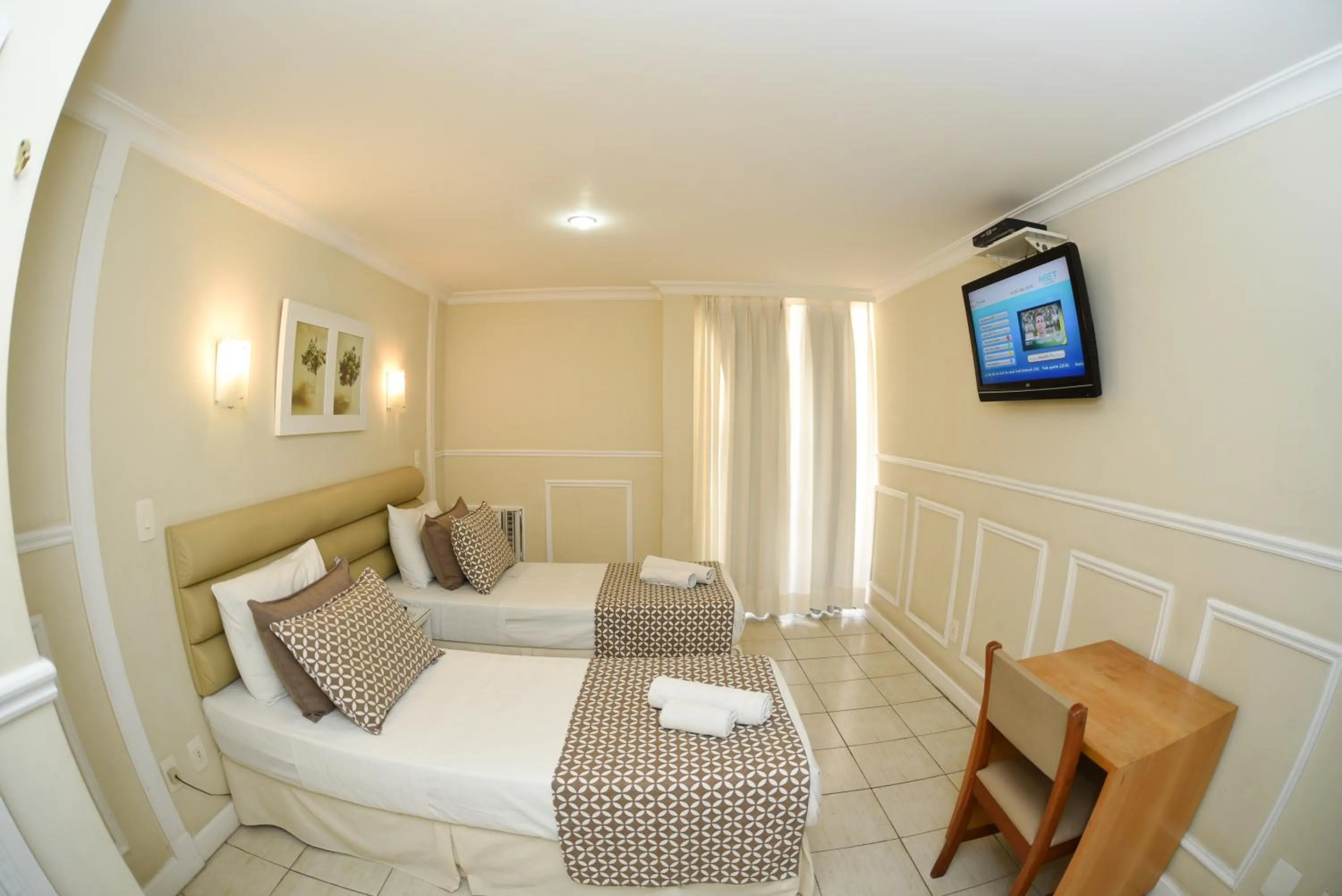 Bed in Hotel Village Icaraí