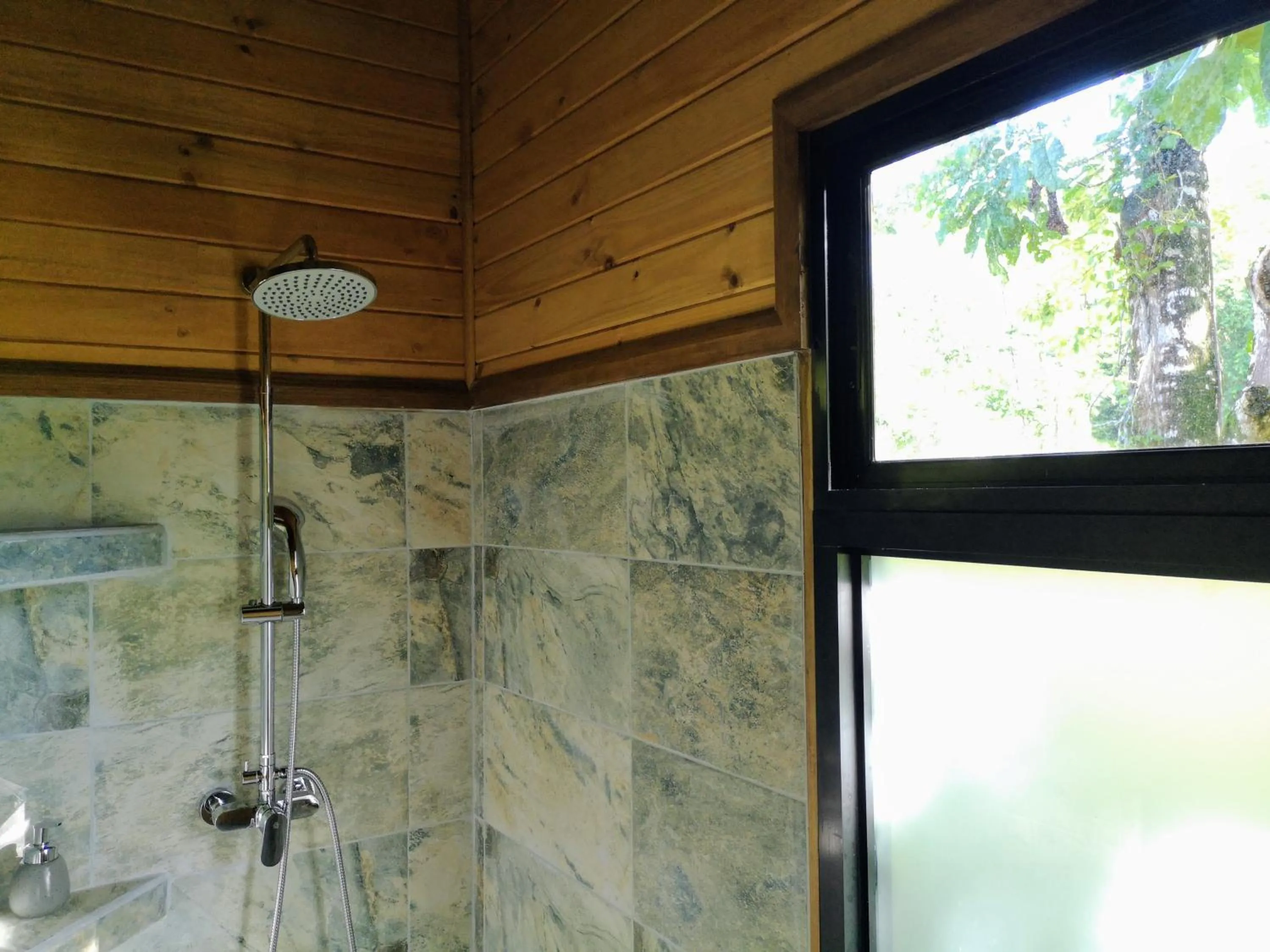Shower in Thoas Lodge