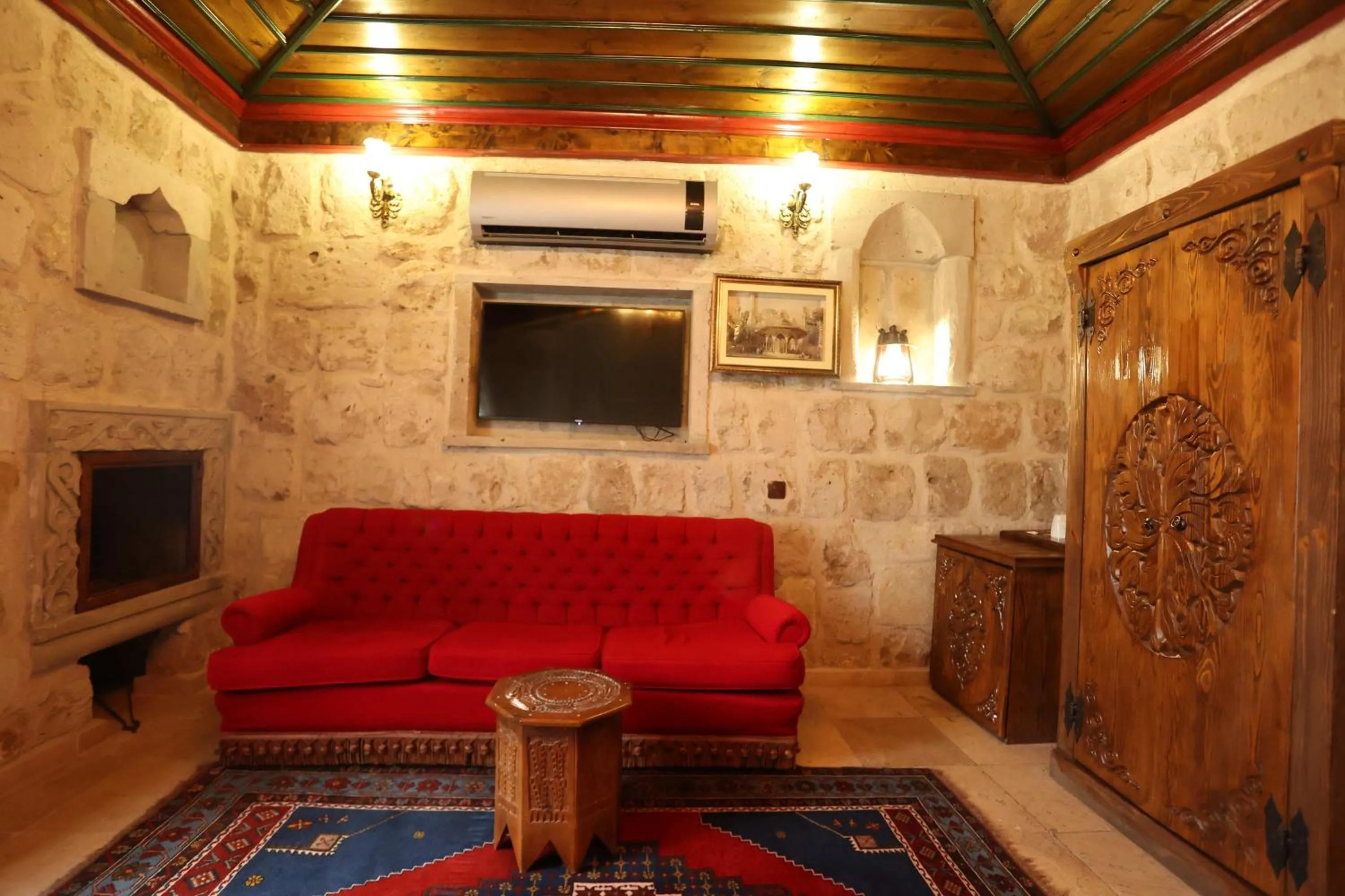 Seating area in Alaturca House