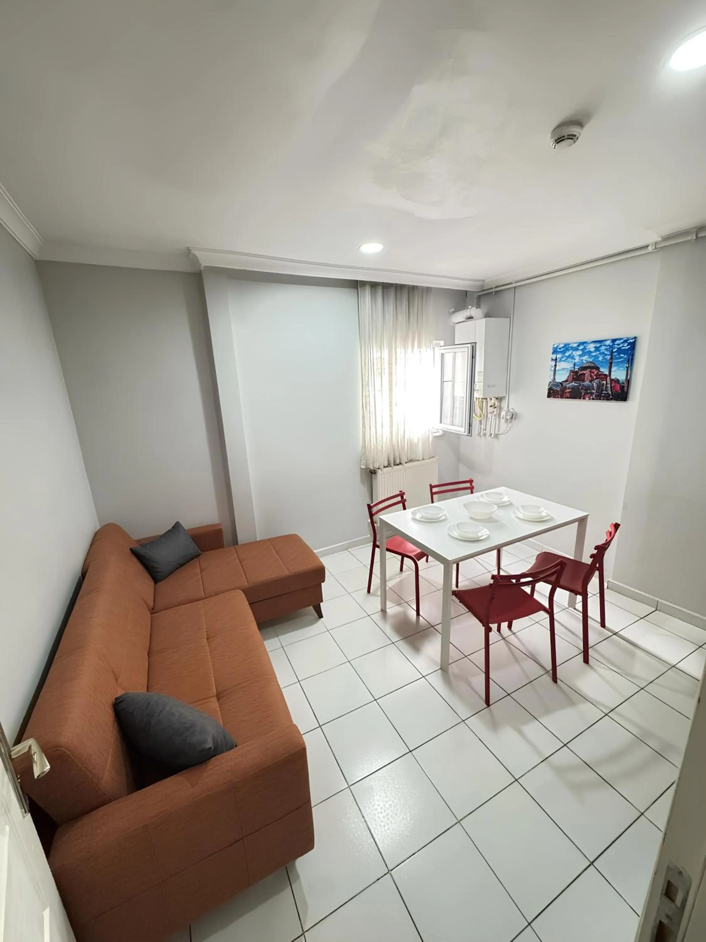 Living room in Istanbul Family Apartment