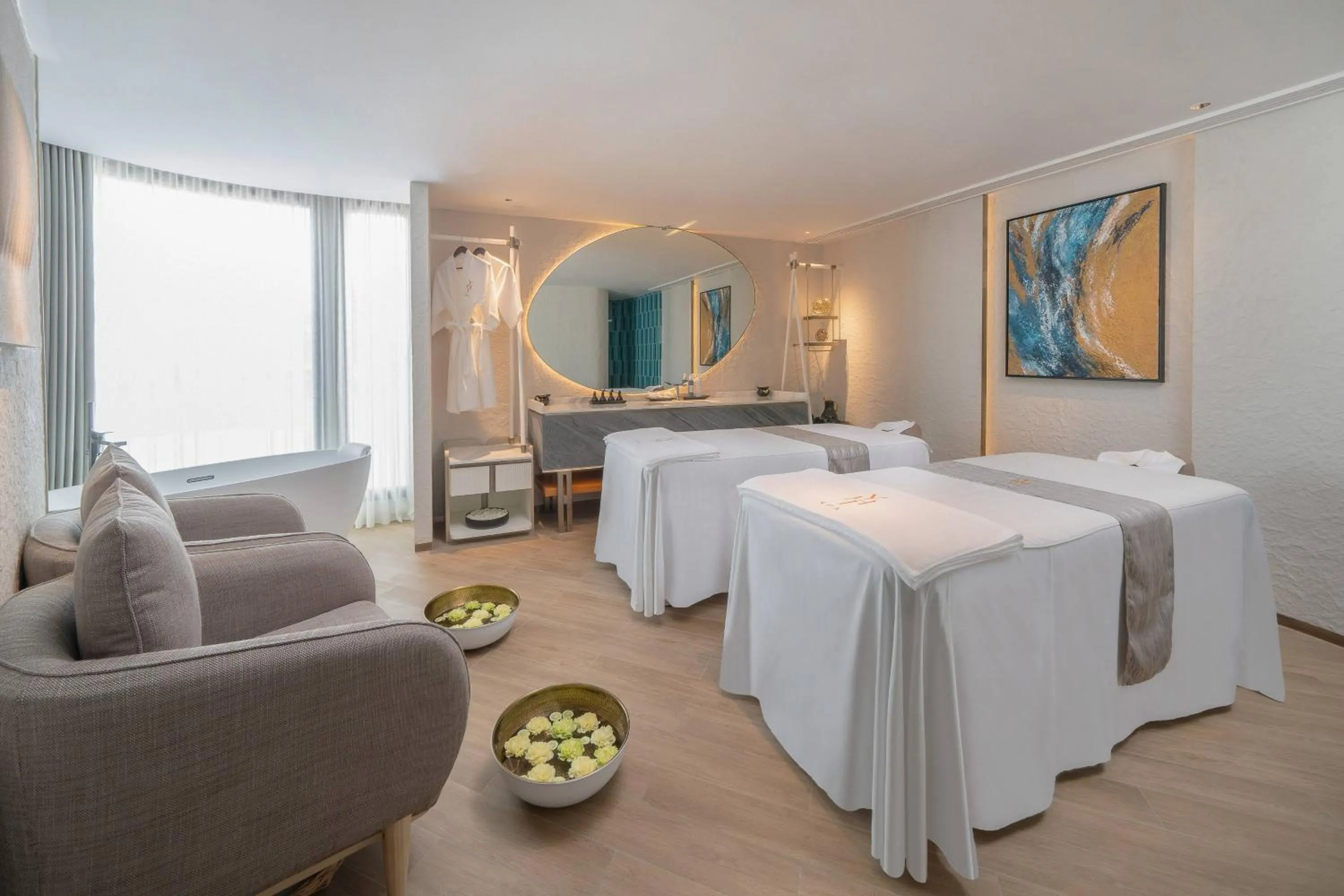 Bed in Meliá Pattaya Hotel