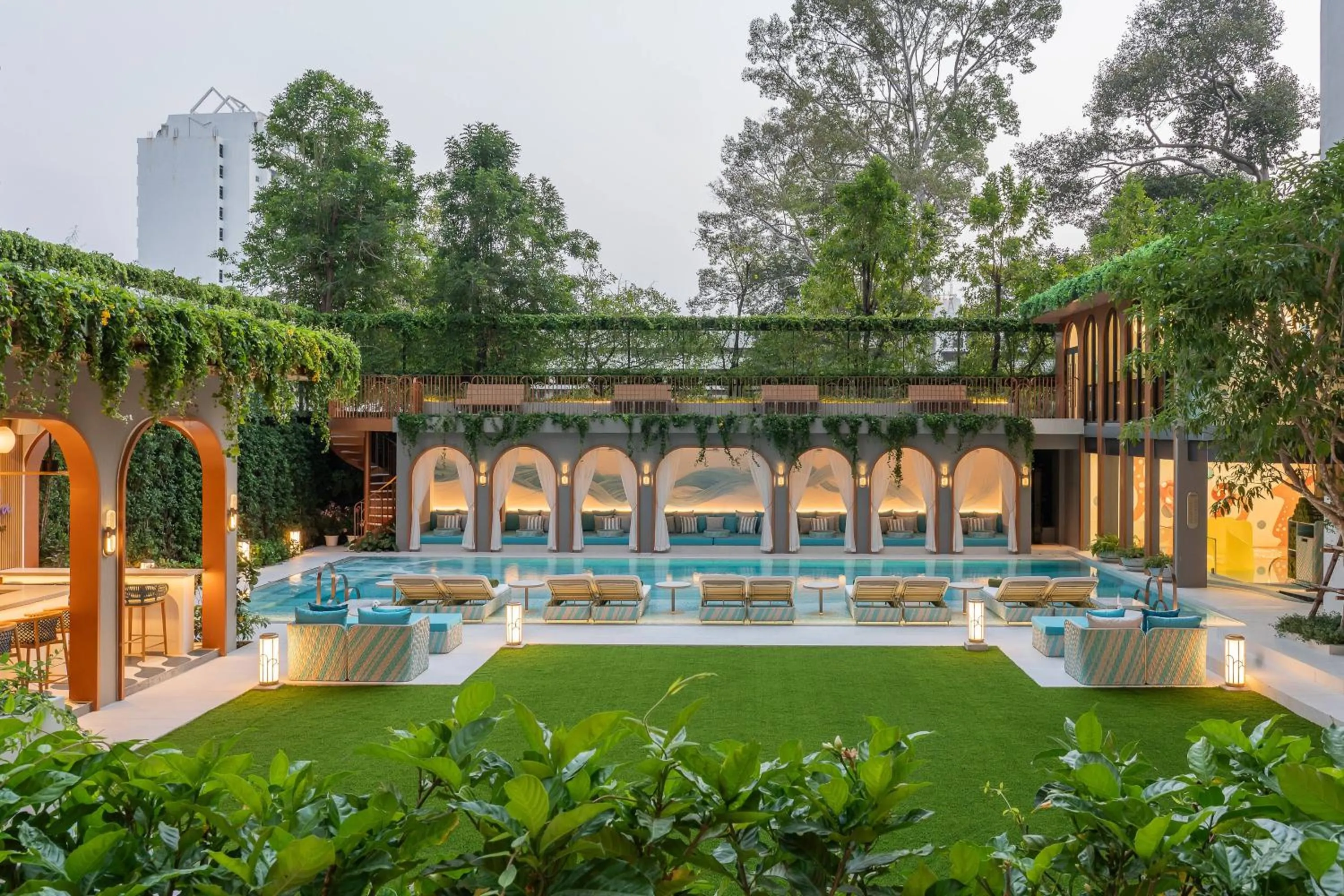 Property building in Meliá Pattaya Hotel