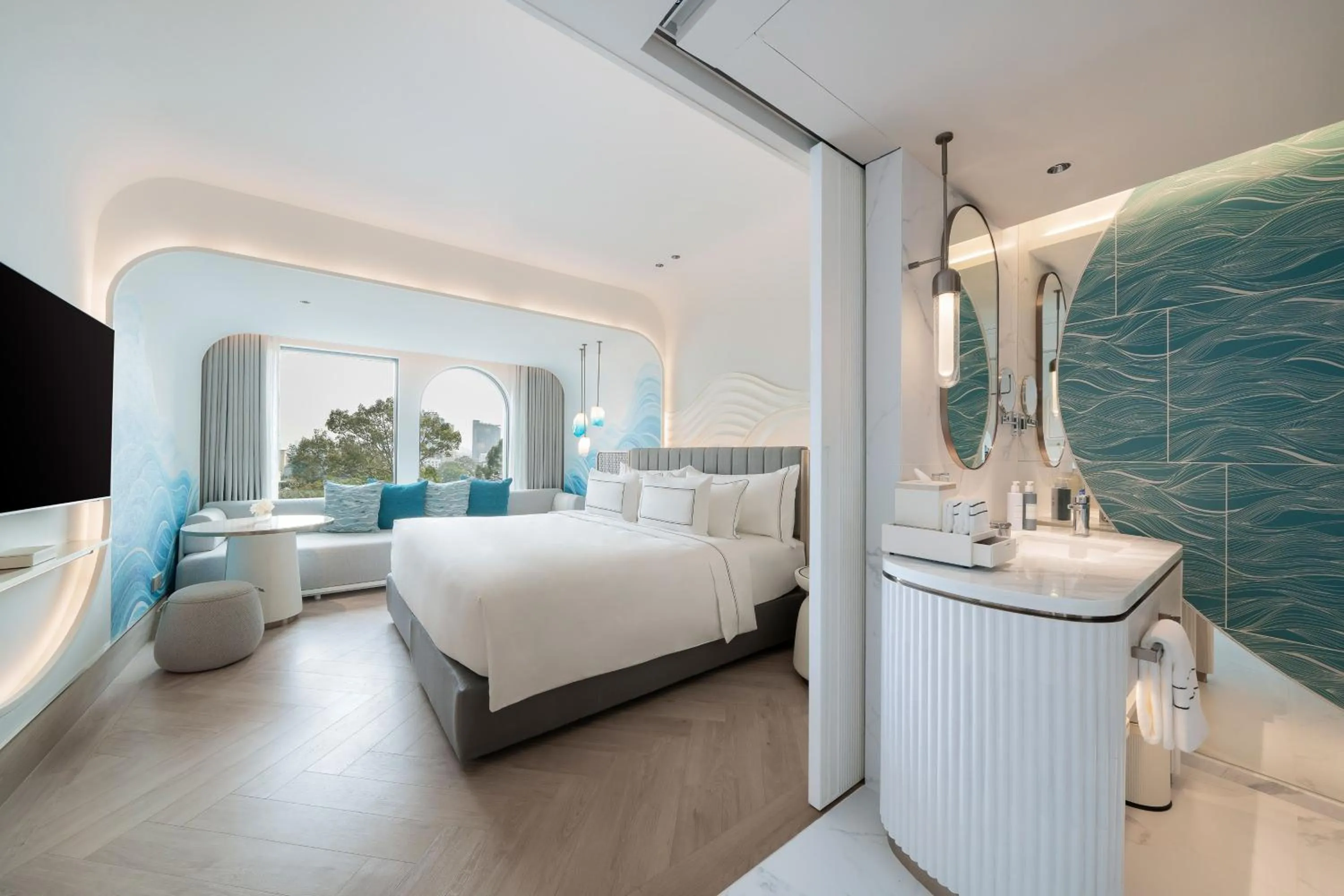 Bed in Meliá Pattaya Hotel