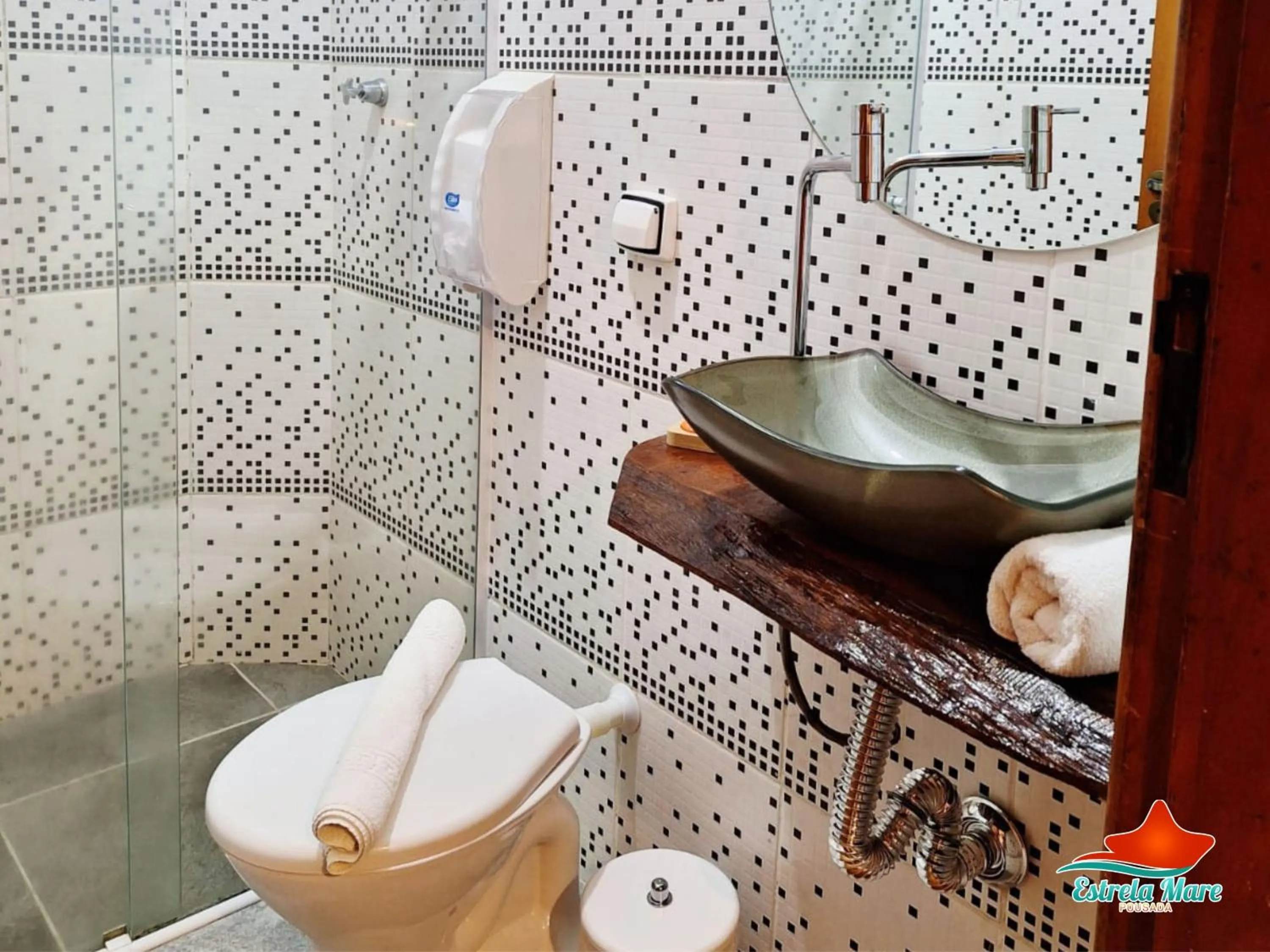 Bathroom in Pousada Estrela Mare