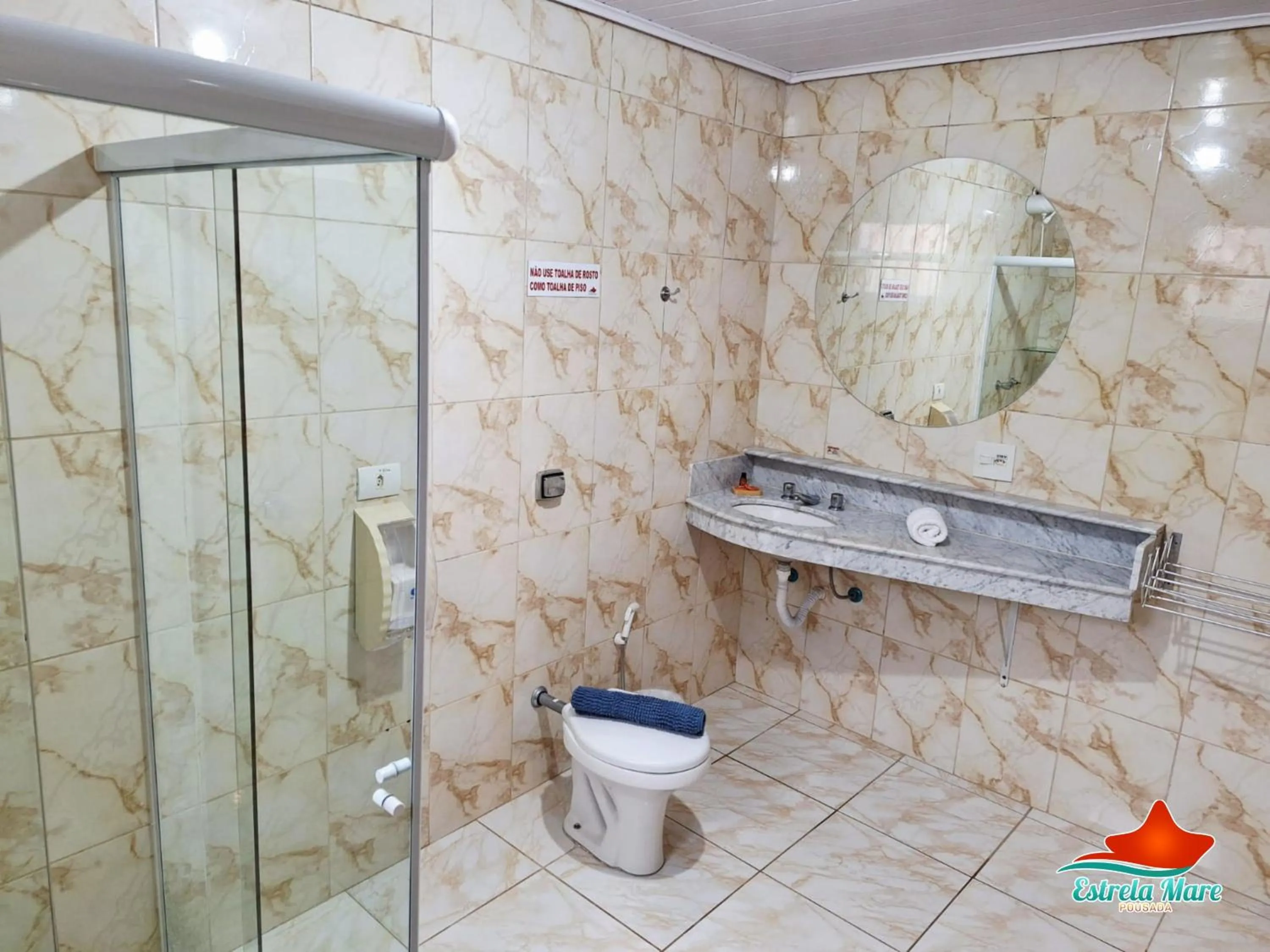 Bathroom in Pousada Estrela Mare