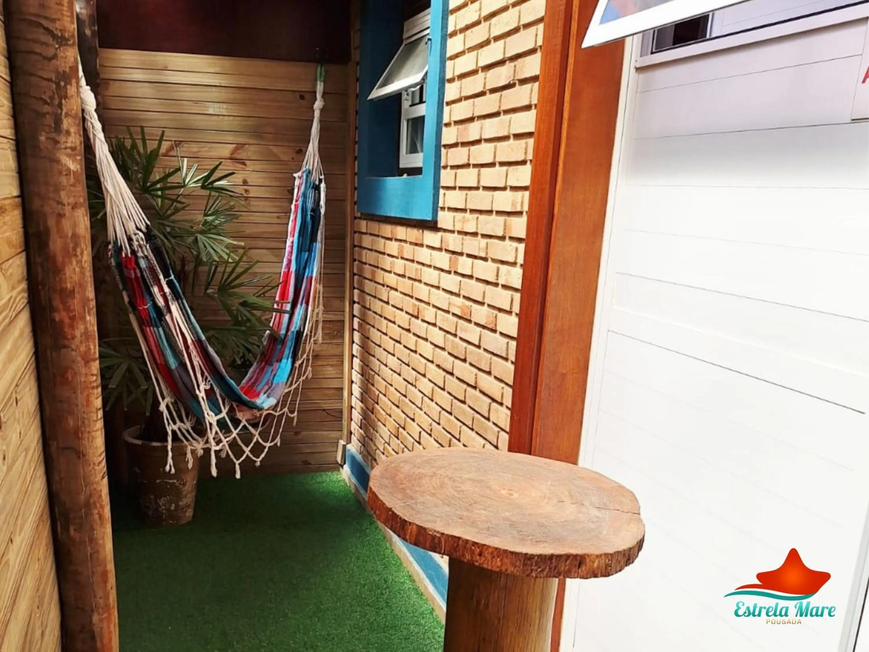 Patio in Pousada Estrela Mare