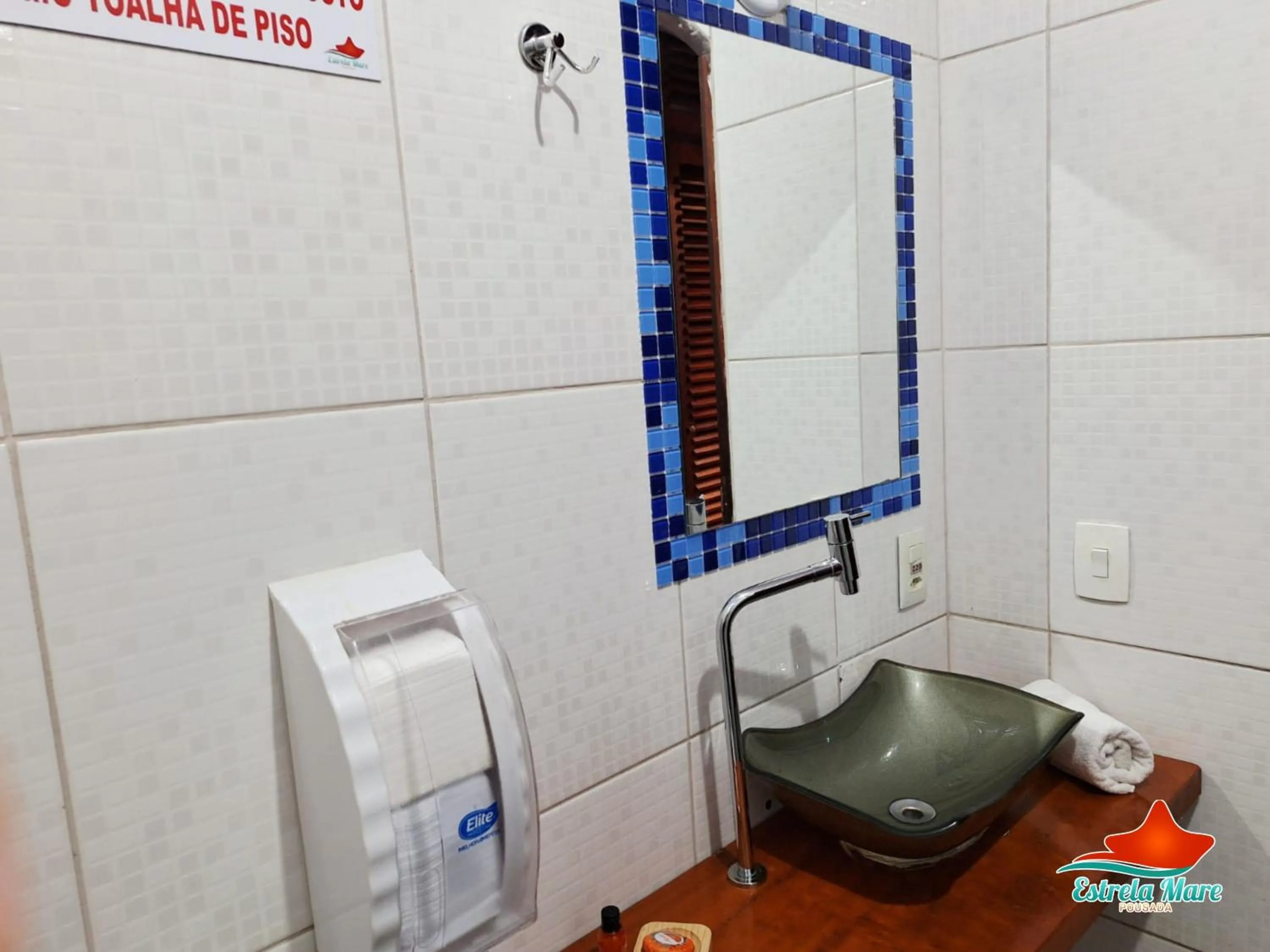 Bathroom in Pousada Estrela Mare