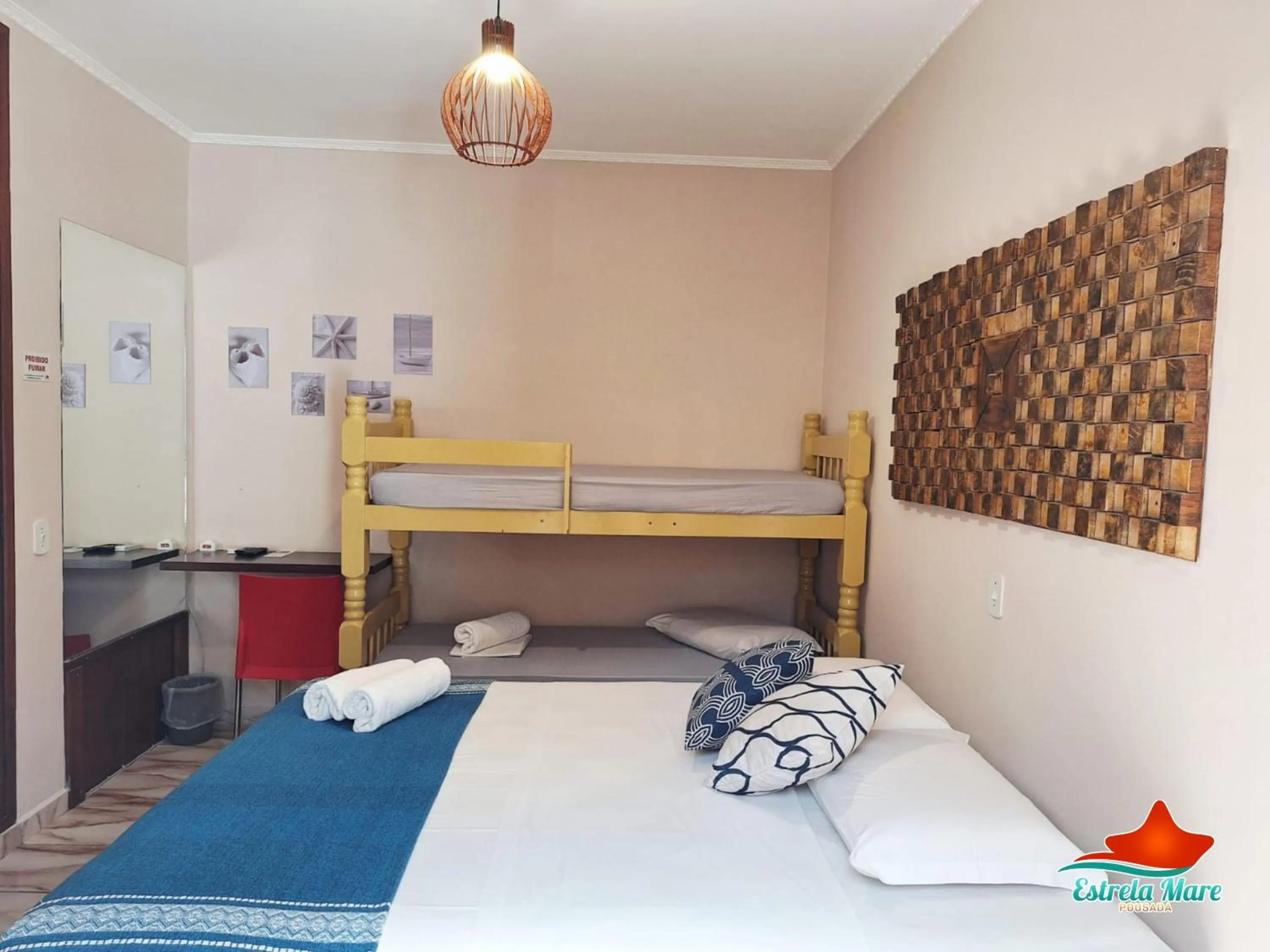 Bedroom, Bed in Pousada Estrela Mare