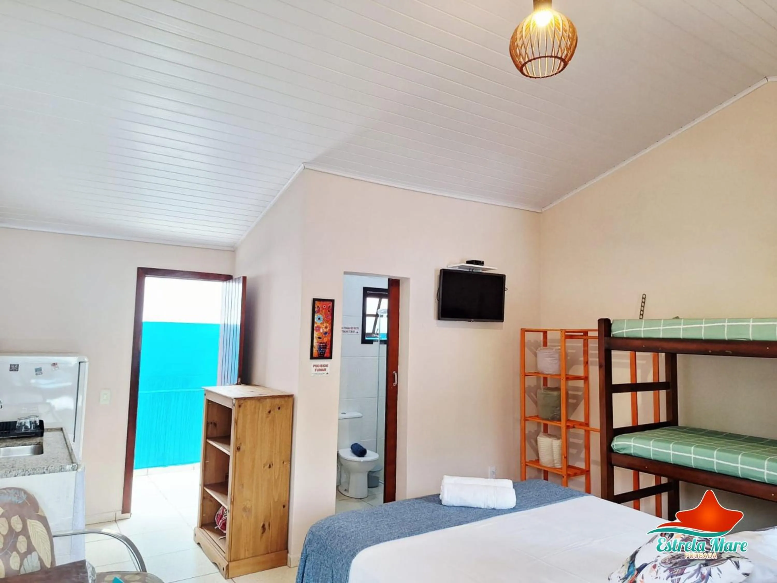 Bedroom, Bed in Pousada Estrela Mare