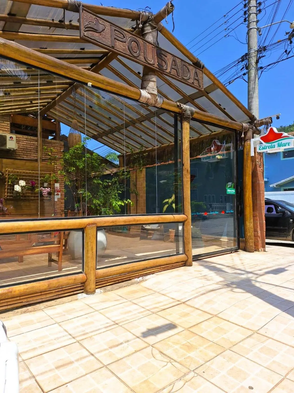 Property building in Pousada Estrela Mare