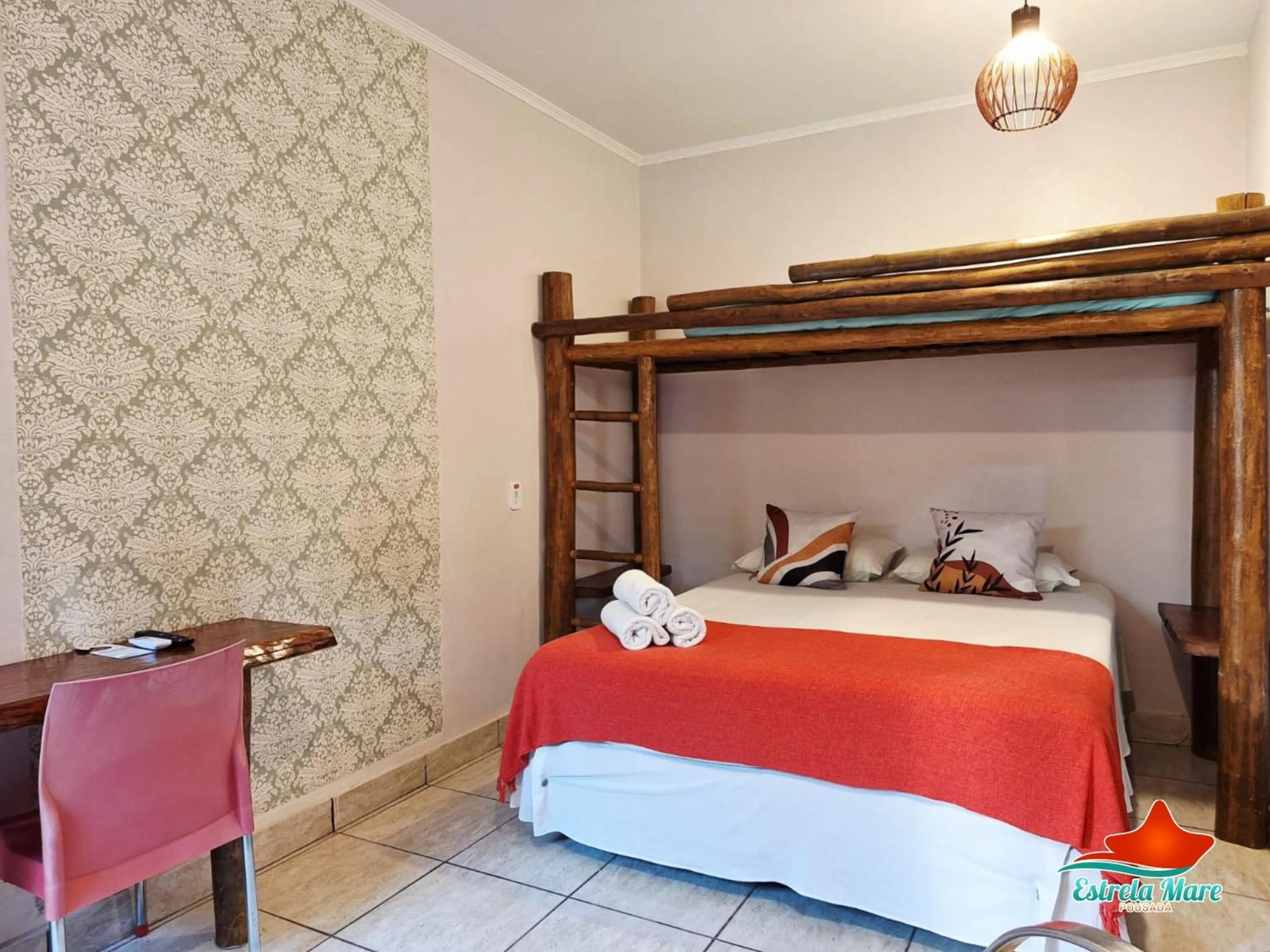 Bedroom, Bed in Pousada Estrela Mare