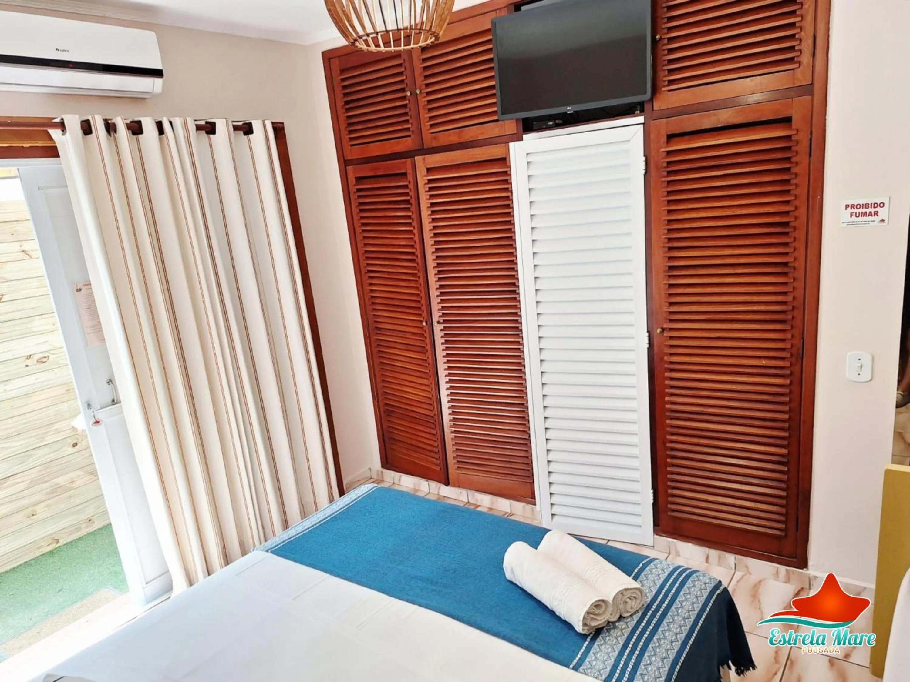 Photo of the whole room, Bed in Pousada Estrela Mare