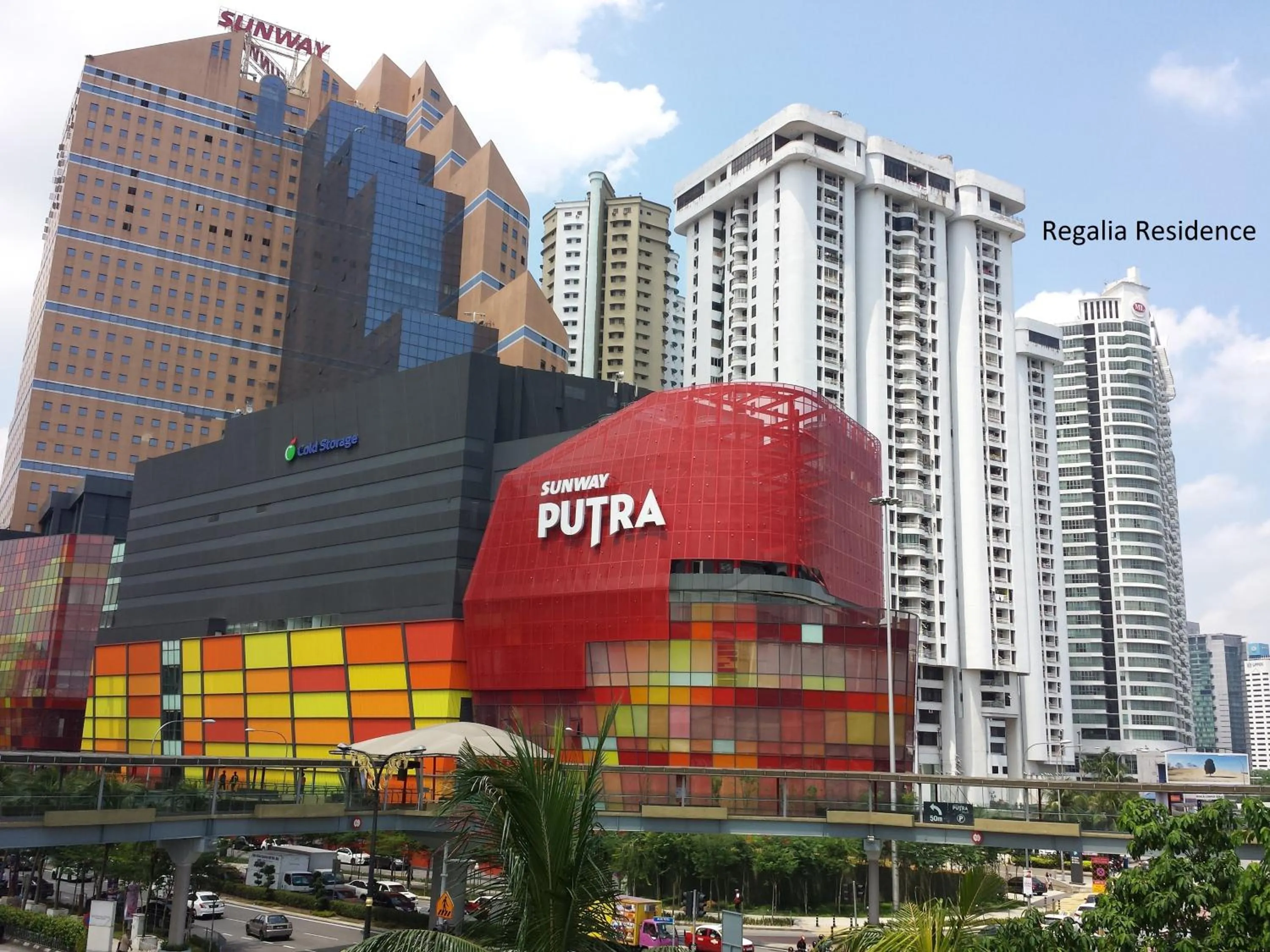 Nearby landmark in BEST KL City View at Regalia Residence