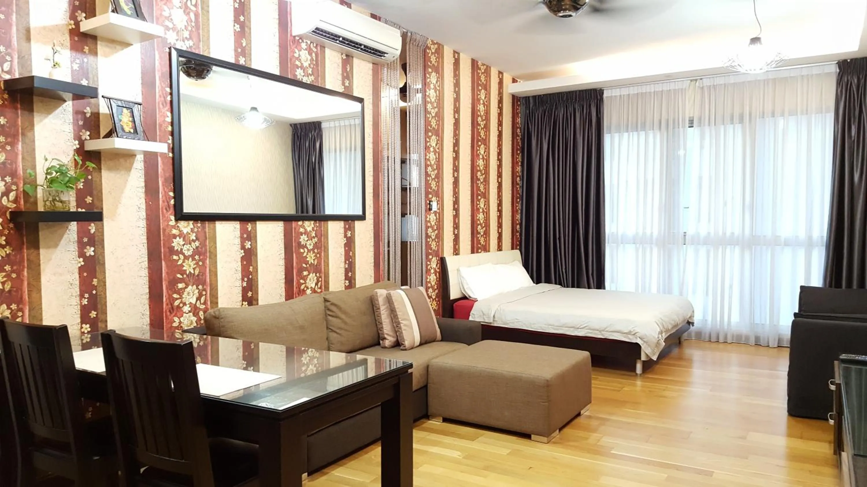 TV and multimedia in BEST KL City View at Regalia Residence