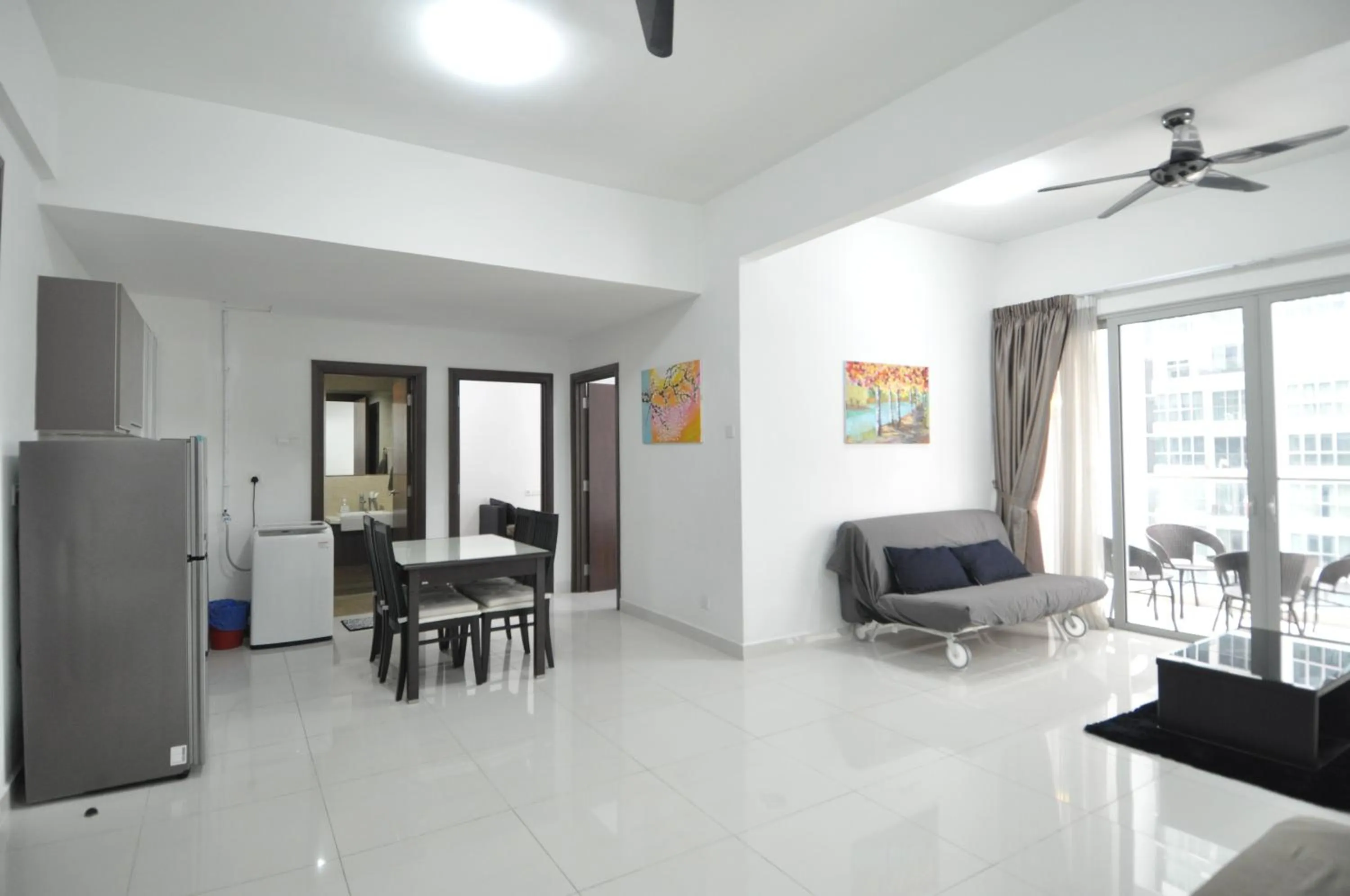 Seating area in BEST KL City View at Regalia Residence