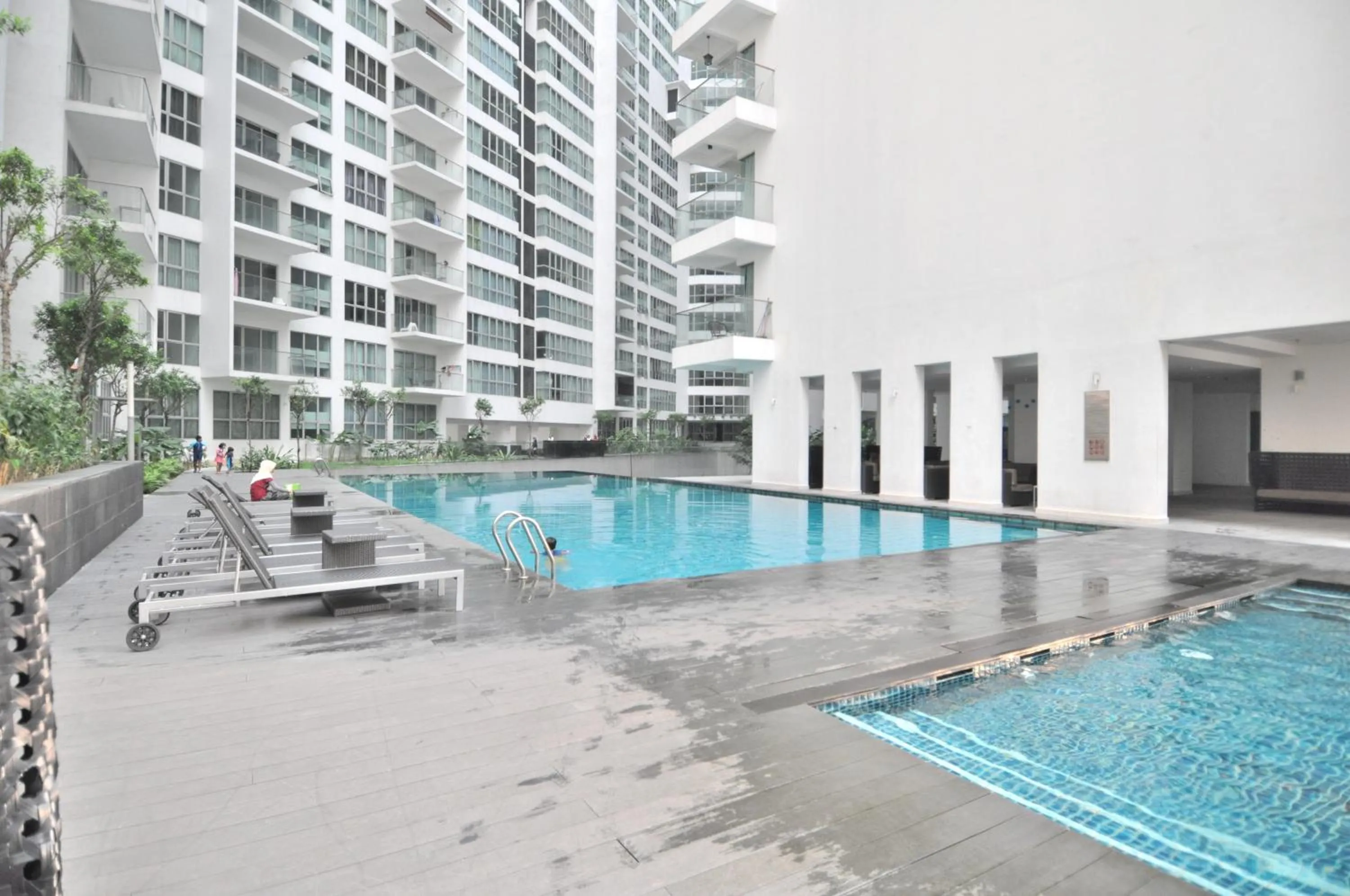 Swimming pool in BEST KL City View at Regalia Residence