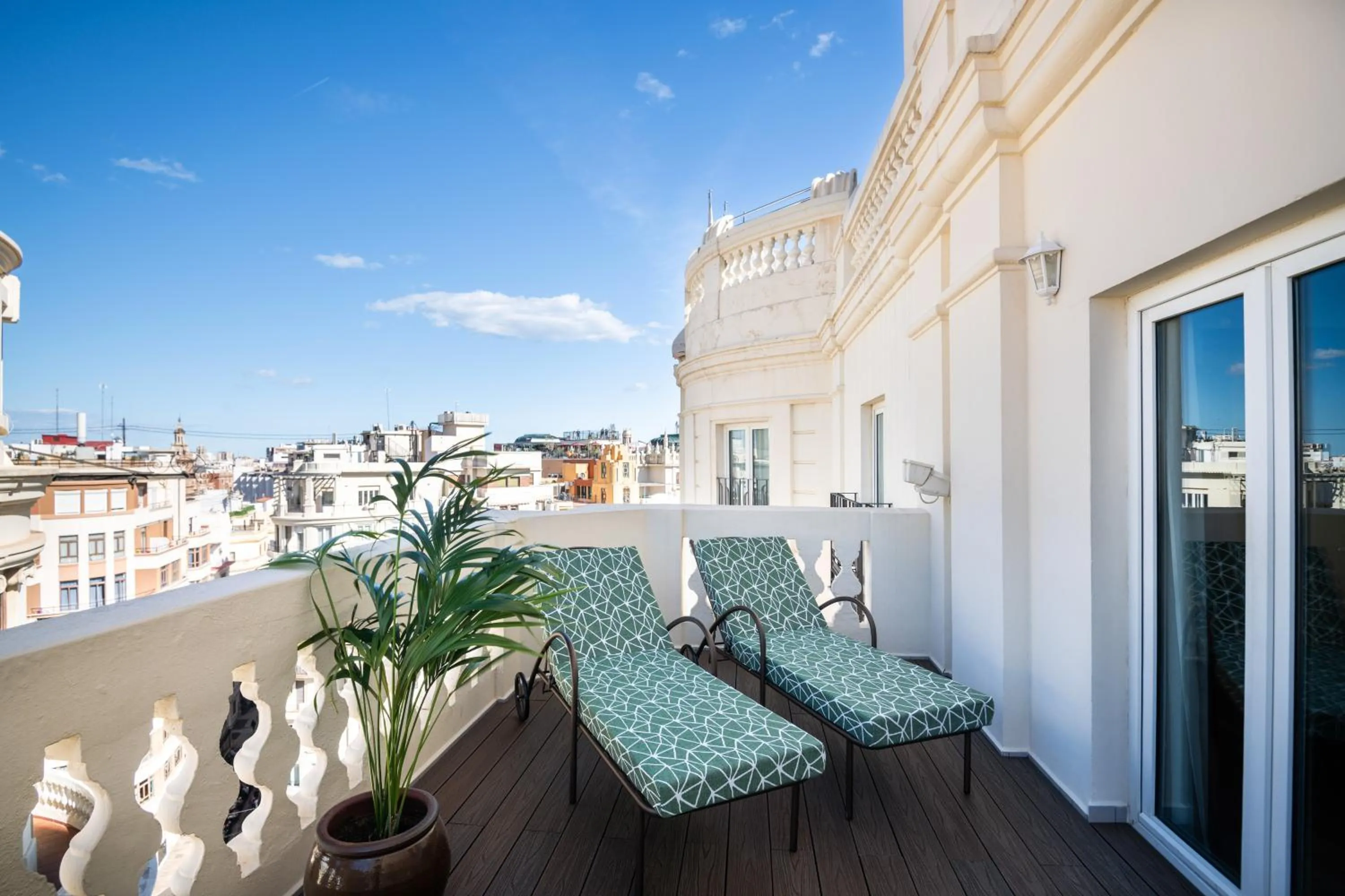 View (from property/room) in Melia Plaza Valencia