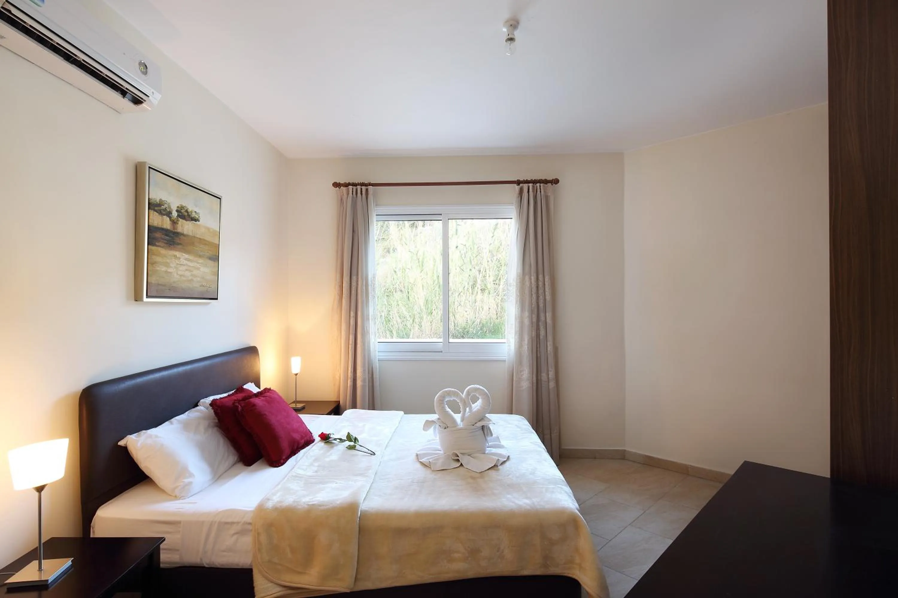 Bedroom, Bed in Chloraka Terrace Apartments