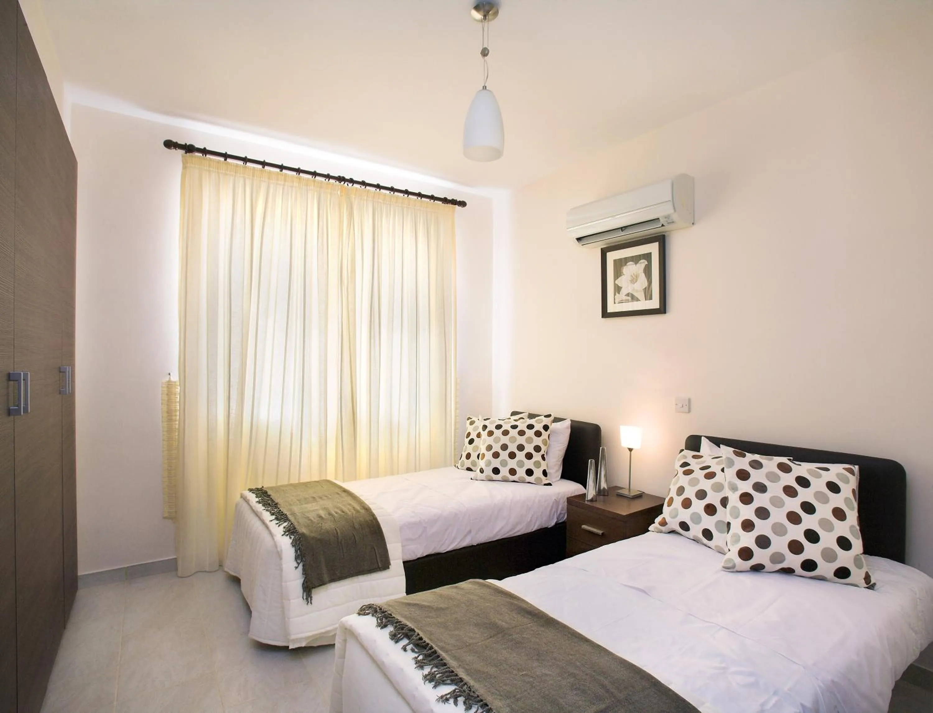 Bedroom, Bed in Chloraka Terrace Apartments