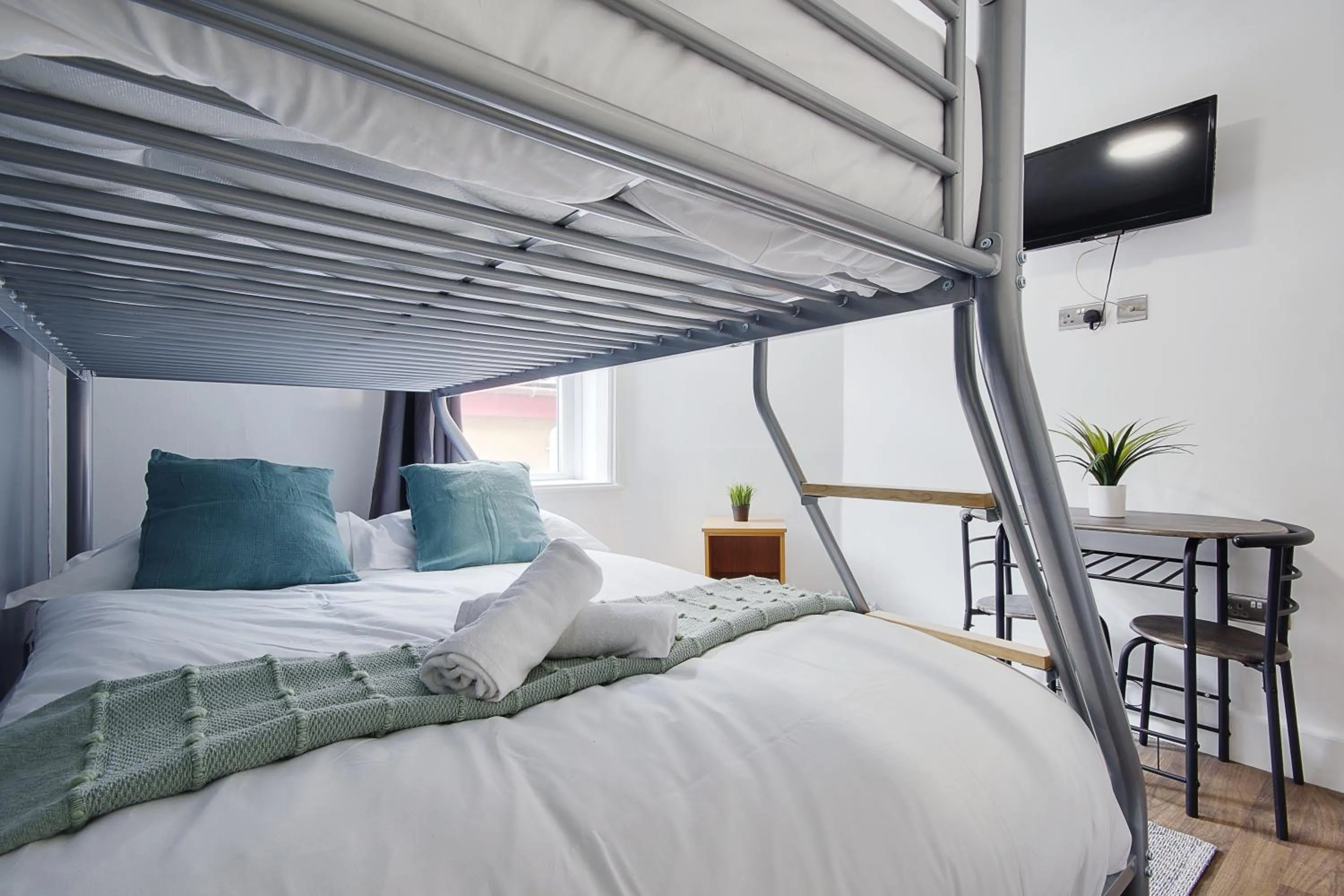 Bed in Azure Beach Hotel