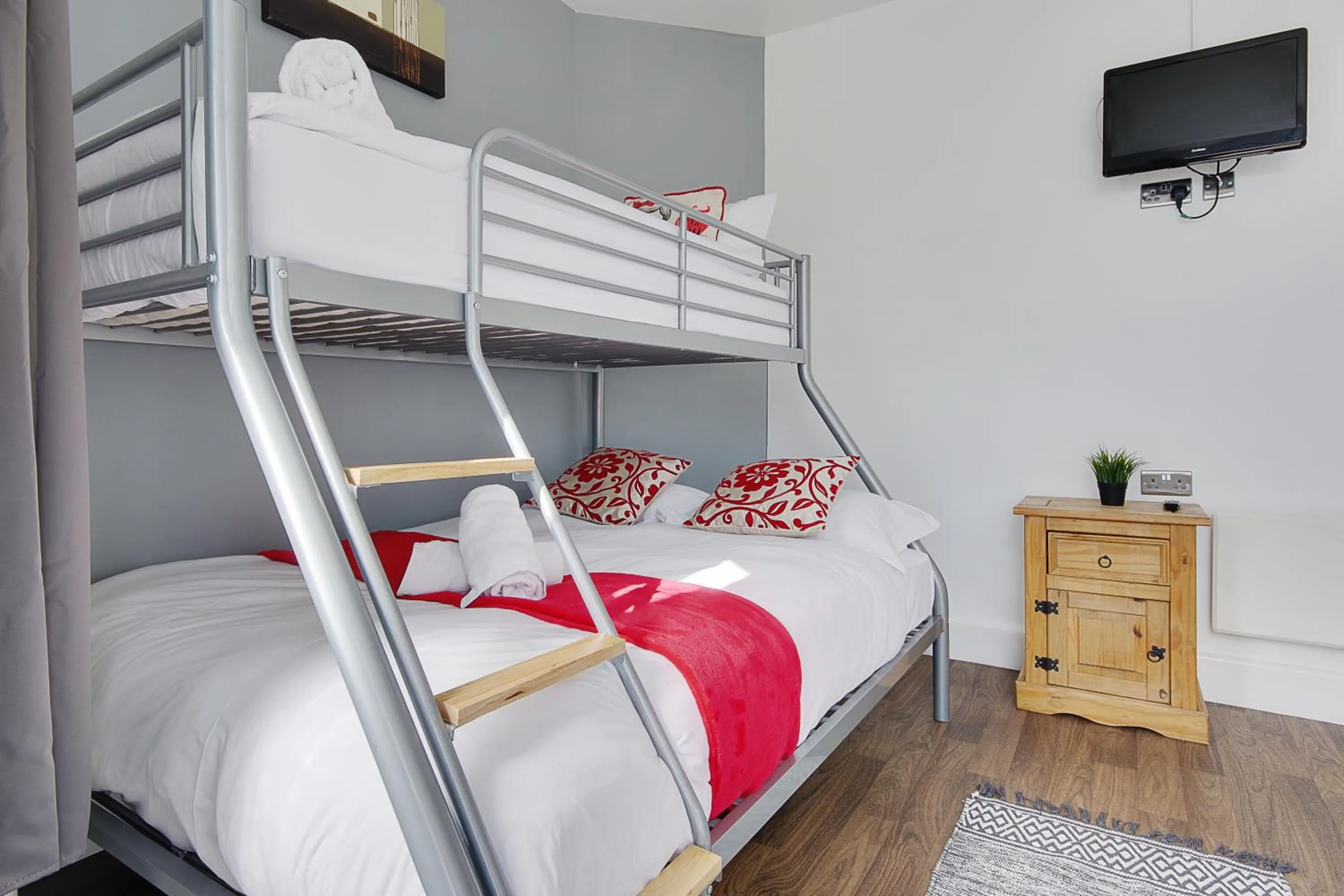 Bed in Azure Beach Hotel