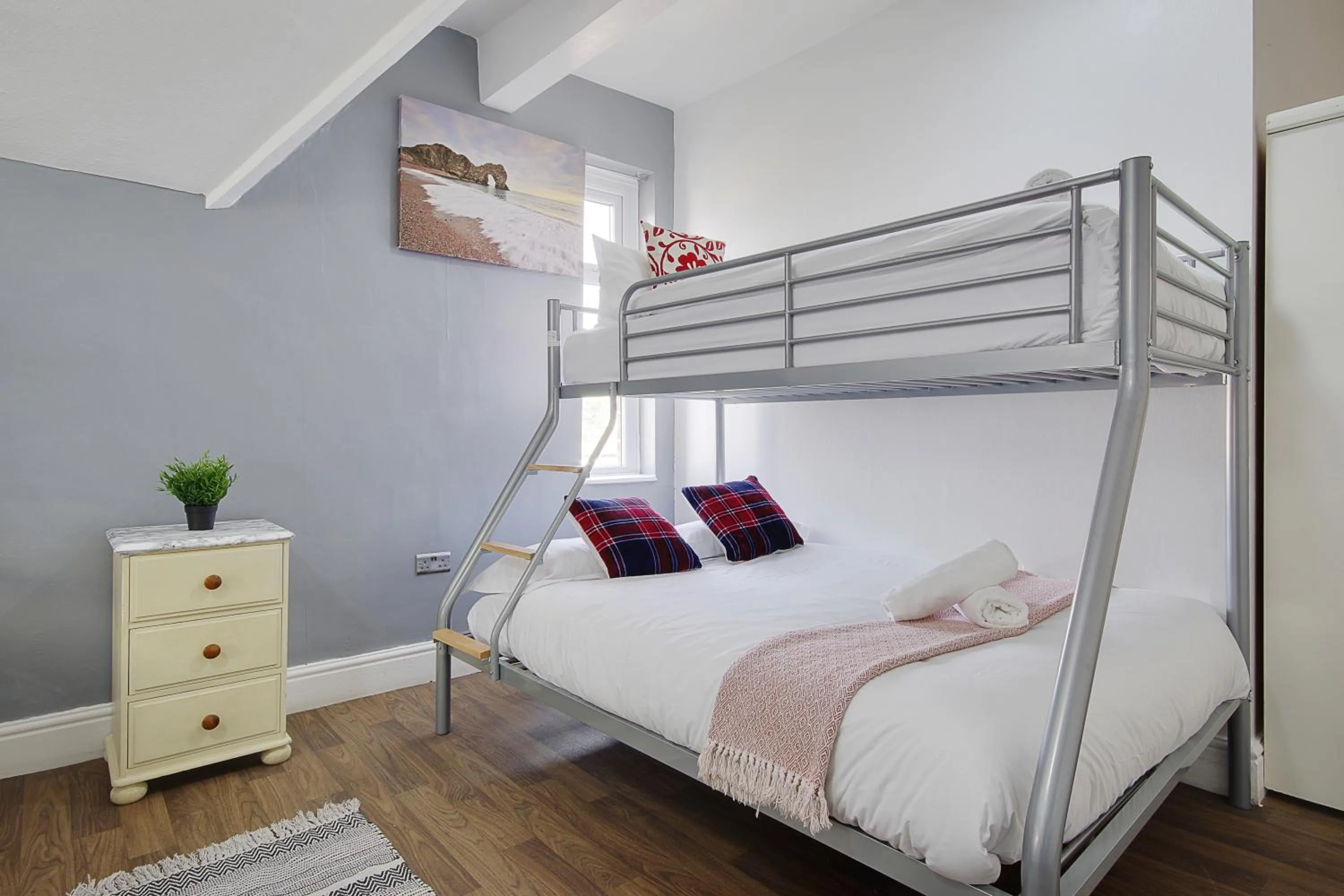 Bed in Azure Beach Hotel