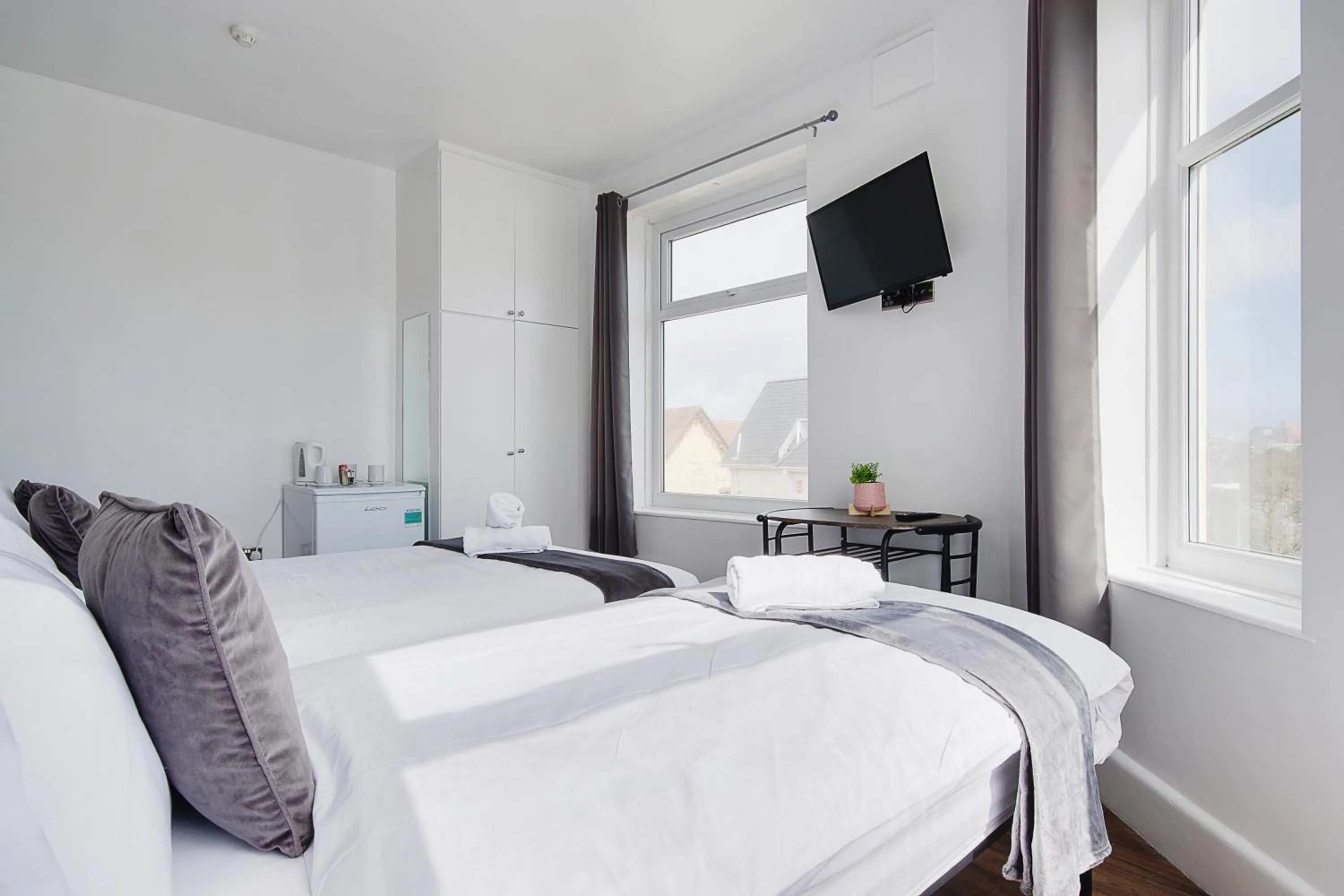 Bed in Azure Beach Hotel