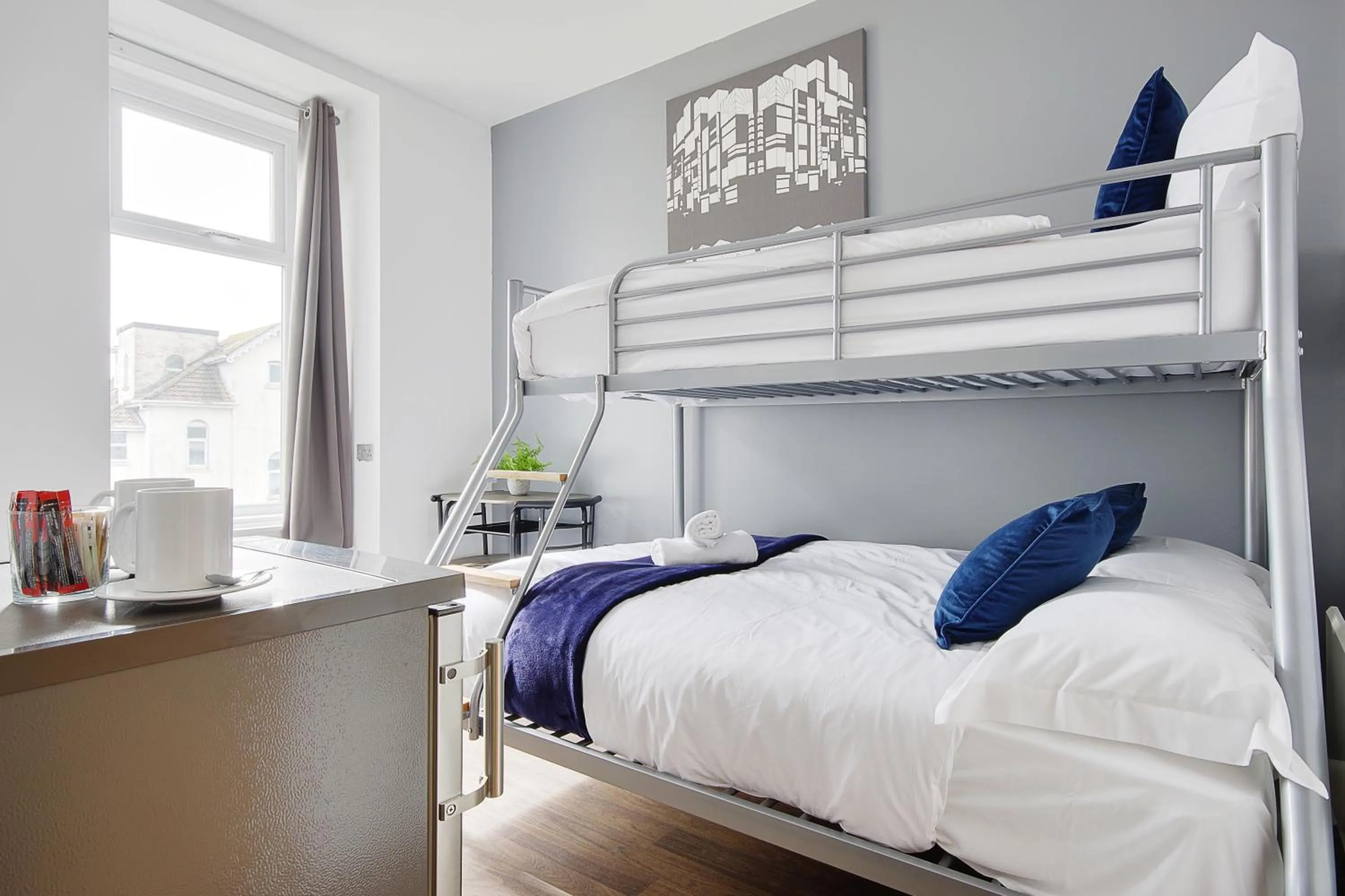 Bed in Azure Beach Hotel