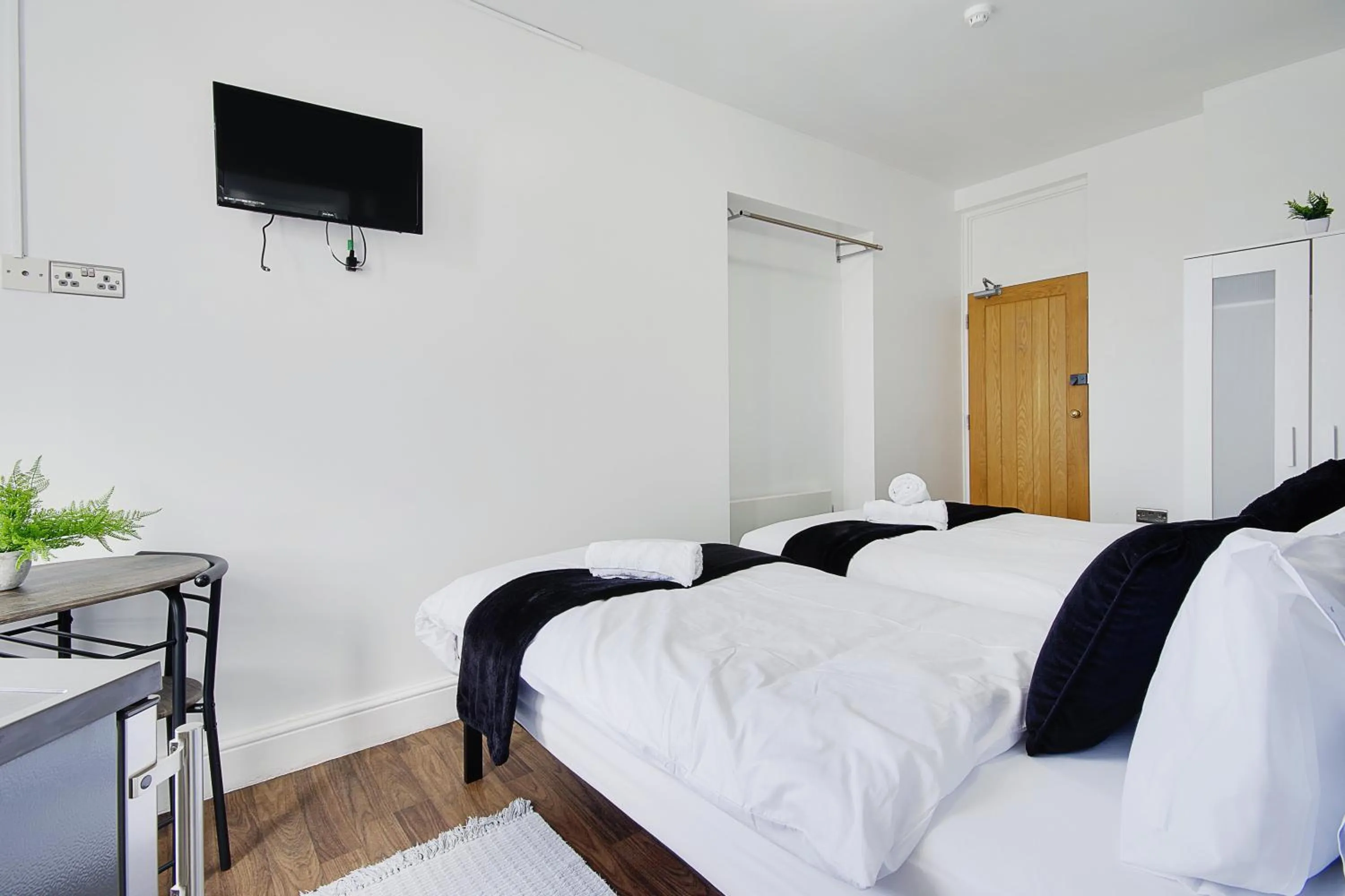 Bed in Azure Beach Hotel