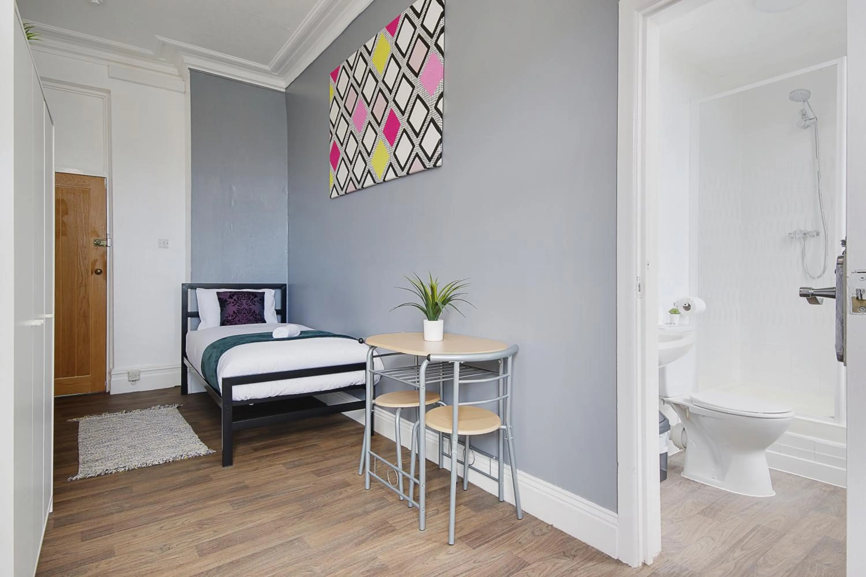 Bed in Azure Beach Hotel