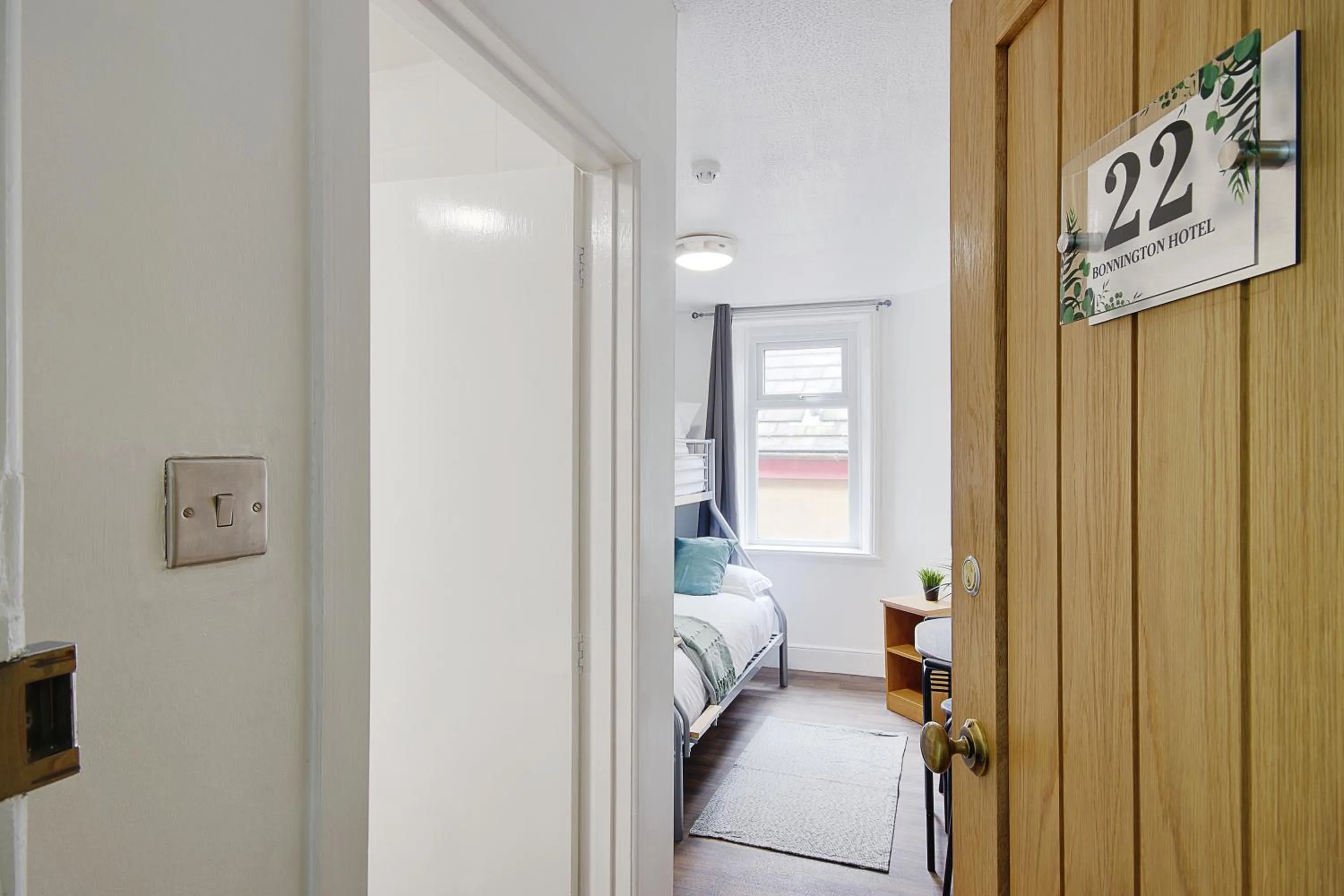 Bed in Azure Beach Hotel