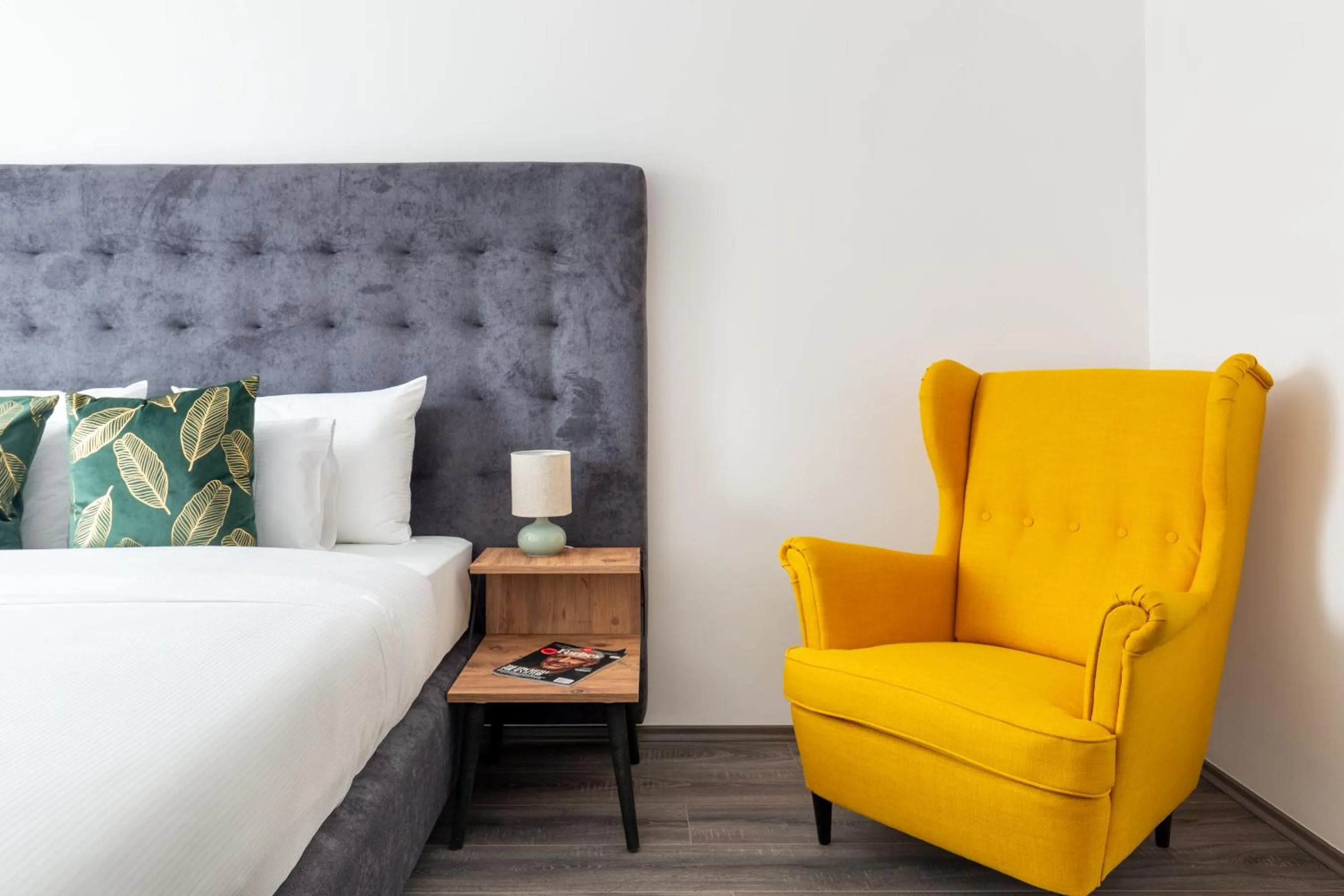 Seating area, Bed in Hock Residence by Vagabond