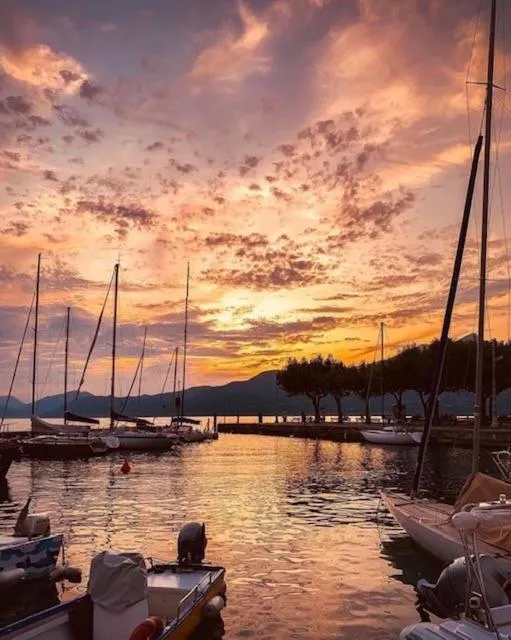 Sunset in Hotel Nuova Barcaccia