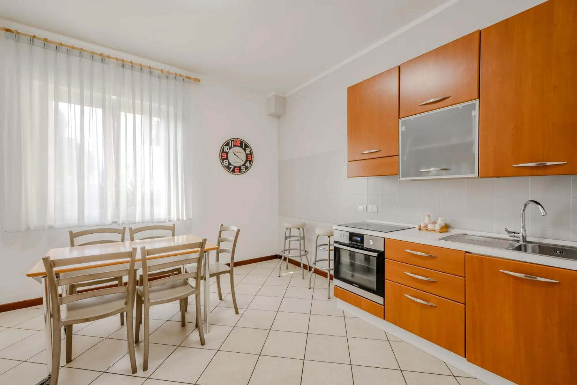 Kitchen or kitchenette in Hotel Nuova Barcaccia