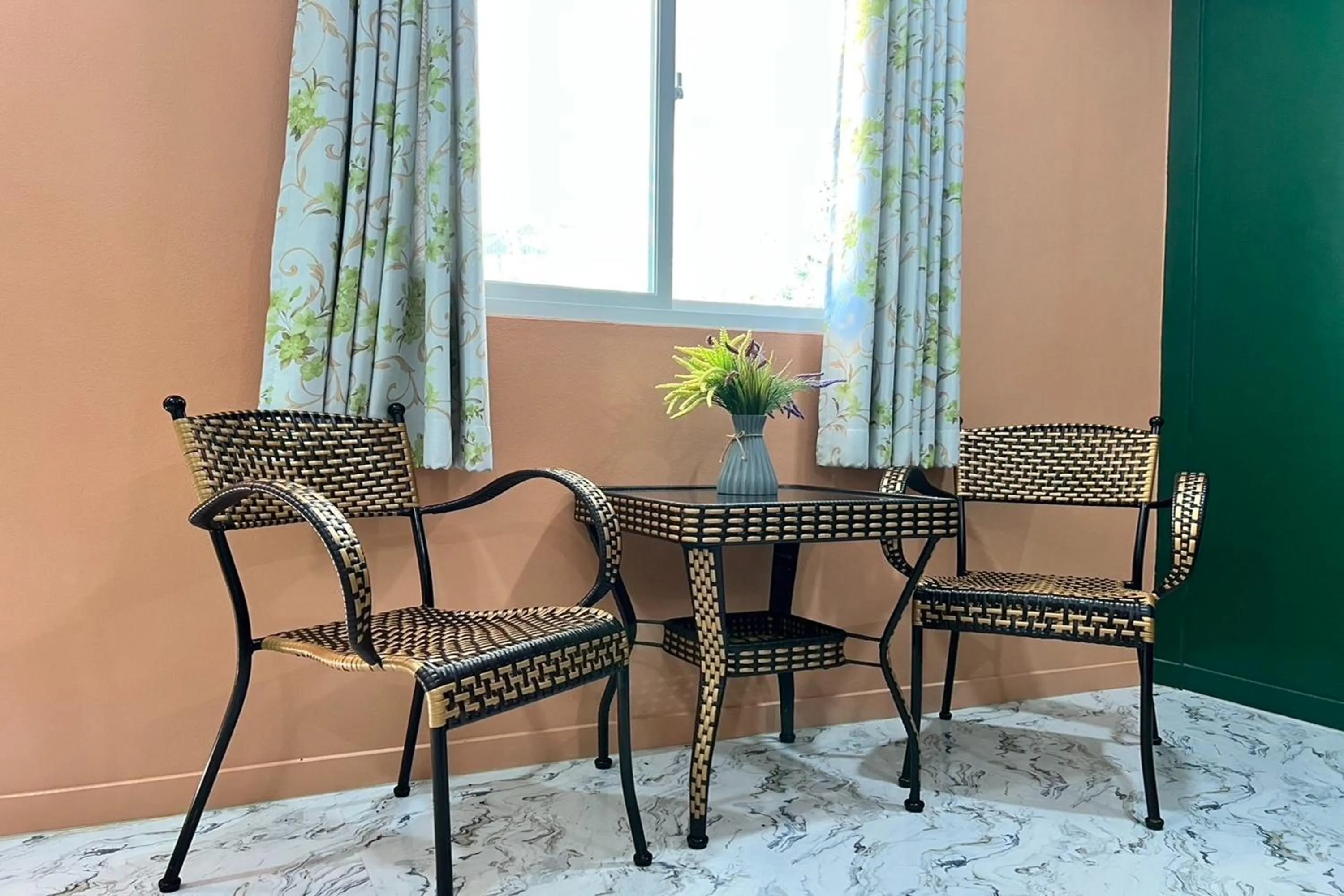 Seating area in Koon Hom Apartment