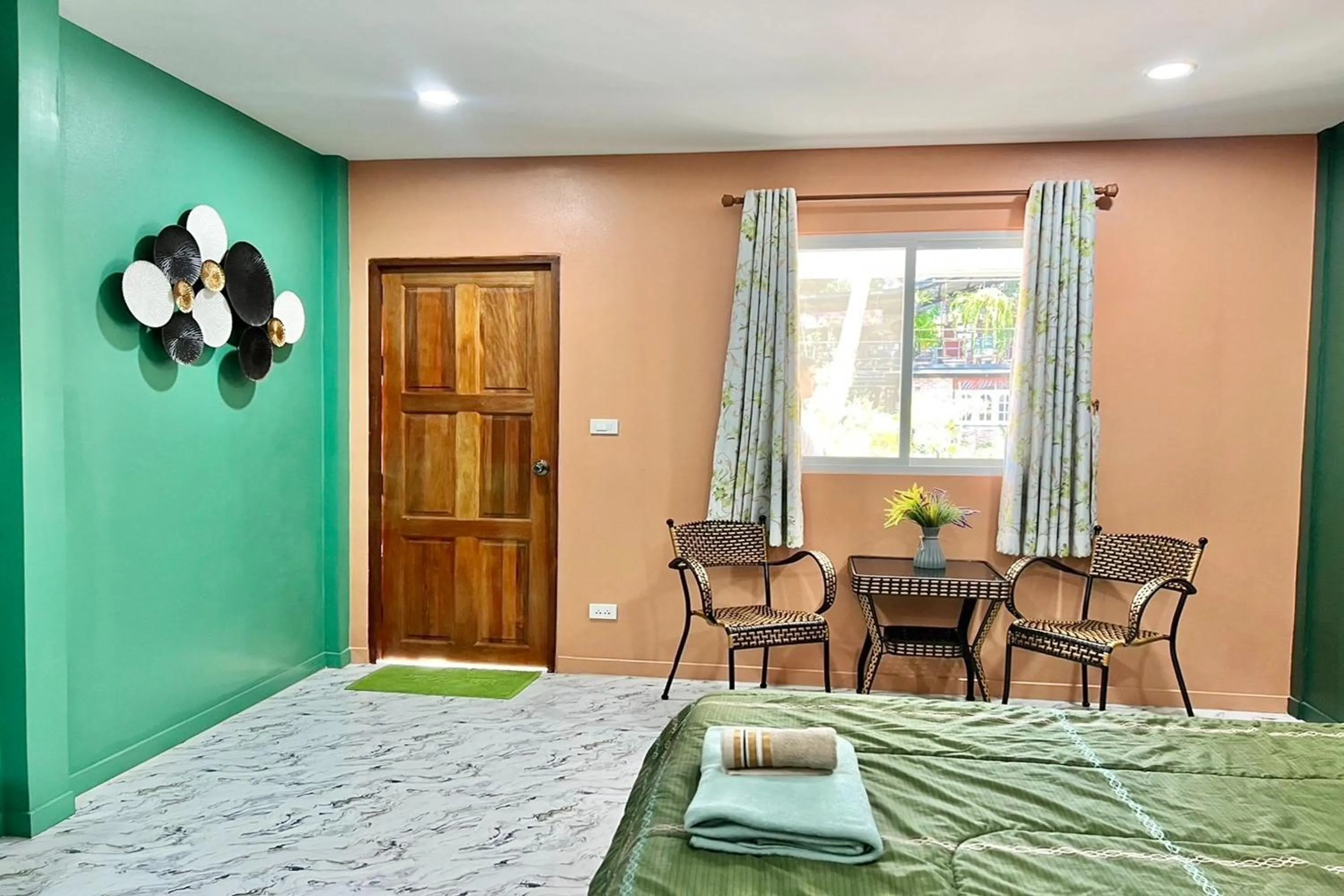 Seating area in Koon Hom Apartment