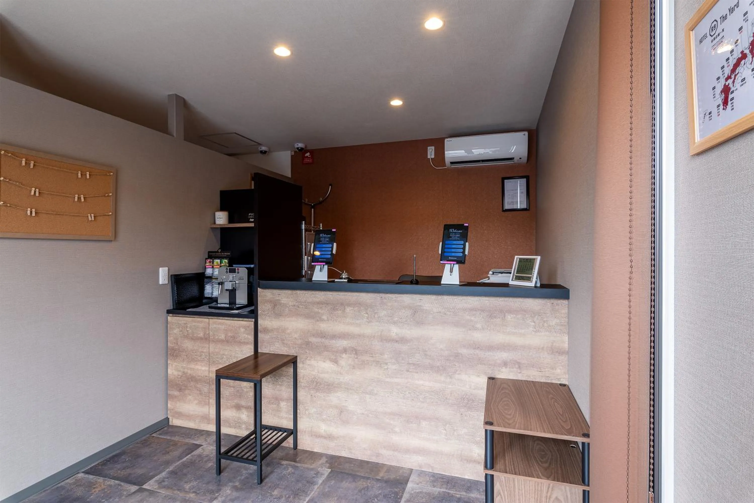 Lobby or reception in HOTEL R9 The Yard Iwakunikugainter