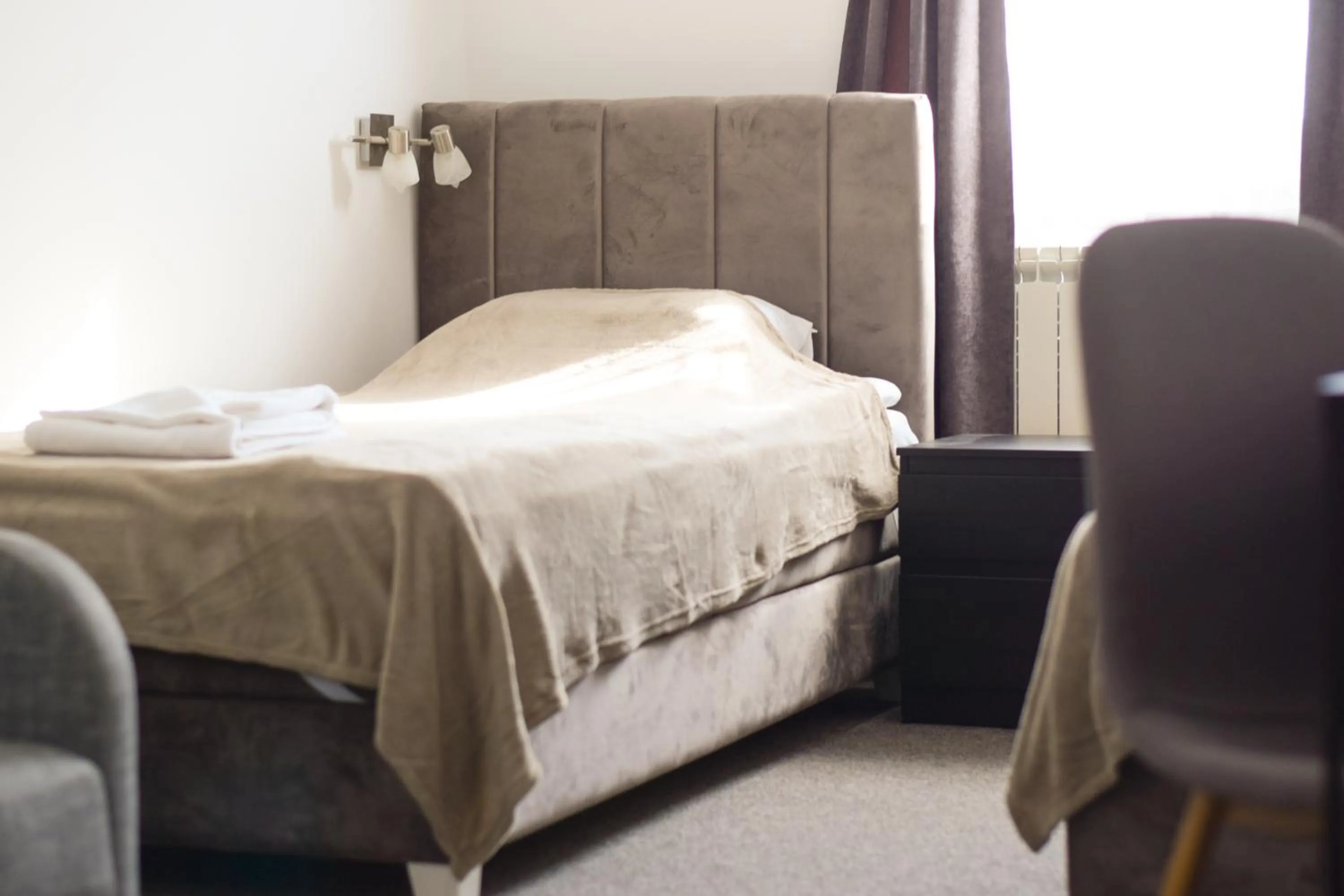 Bed in Hotel Tiski Cvet