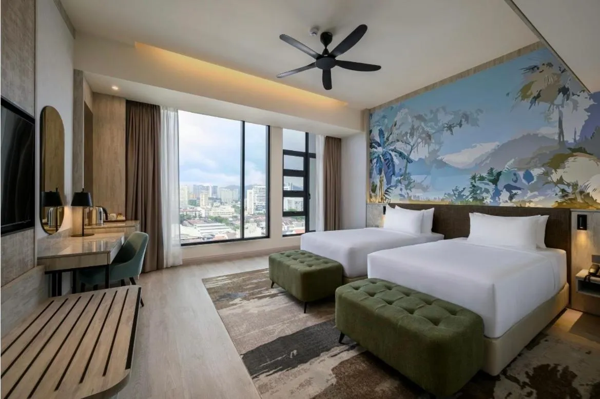 Bed in Fifth Avenue Hotel