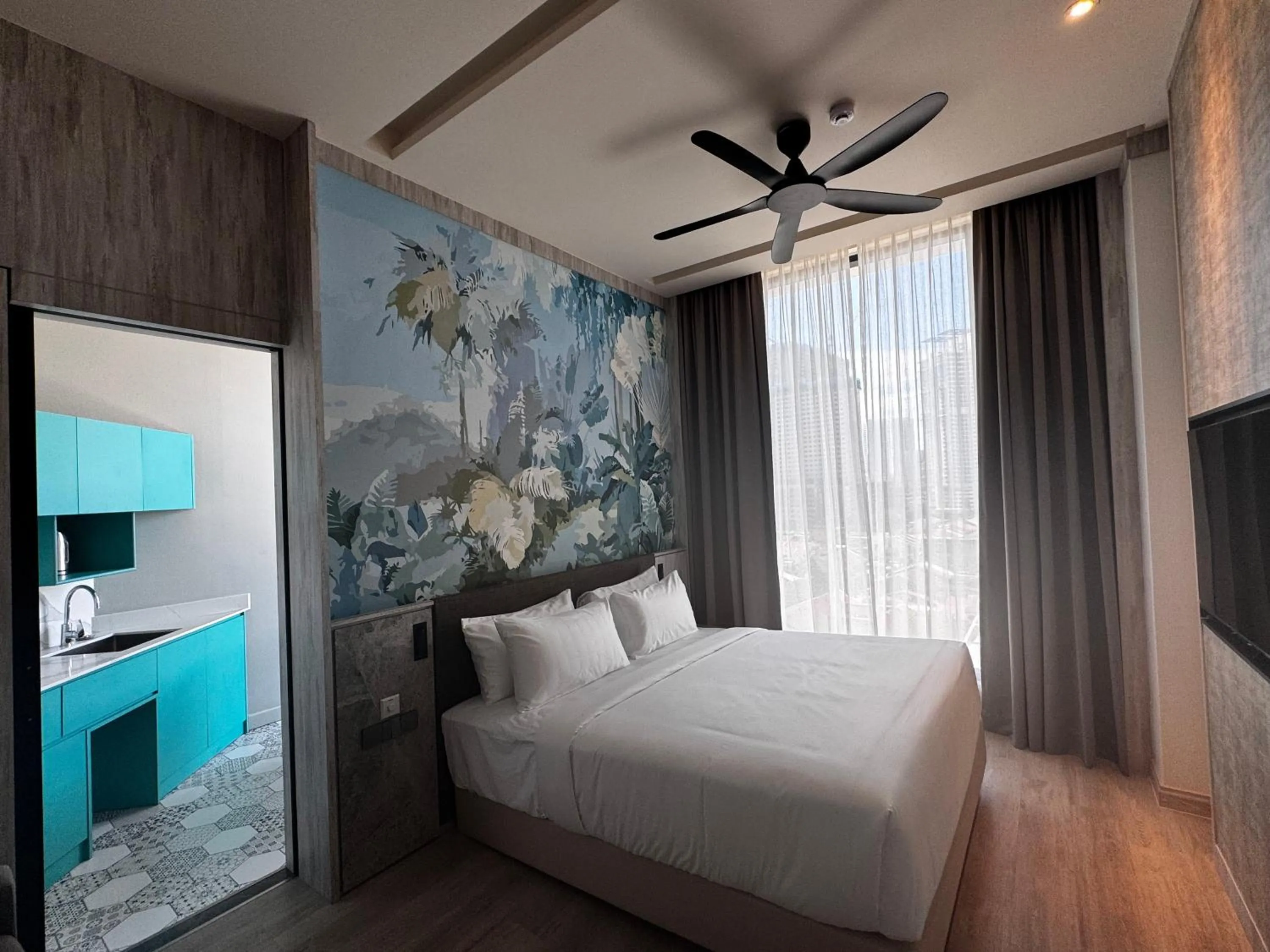 Bed in Fifth Avenue Hotel