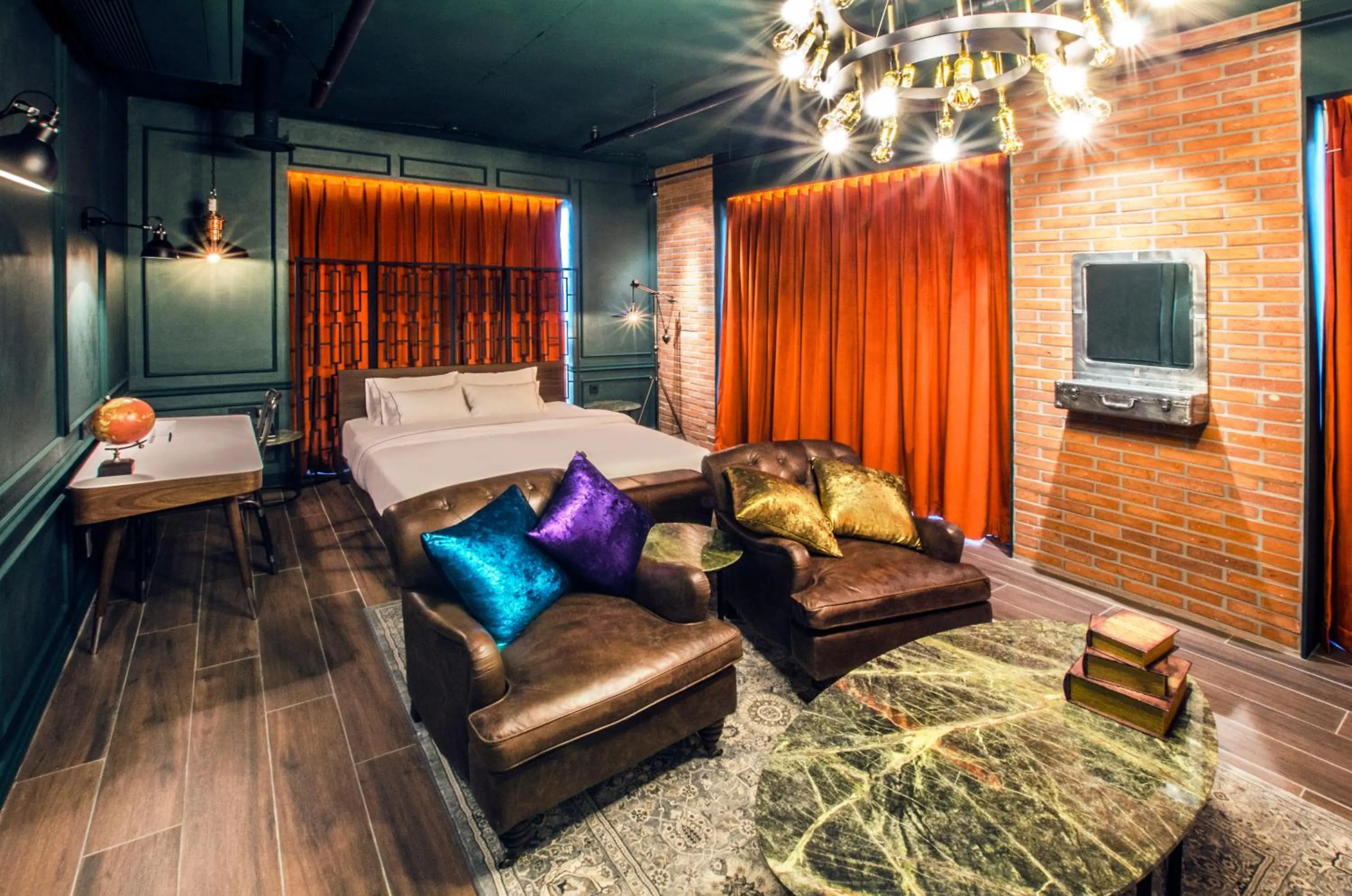 Bed in Hotel The Designers Premier Seongsu and Konkuk Univ