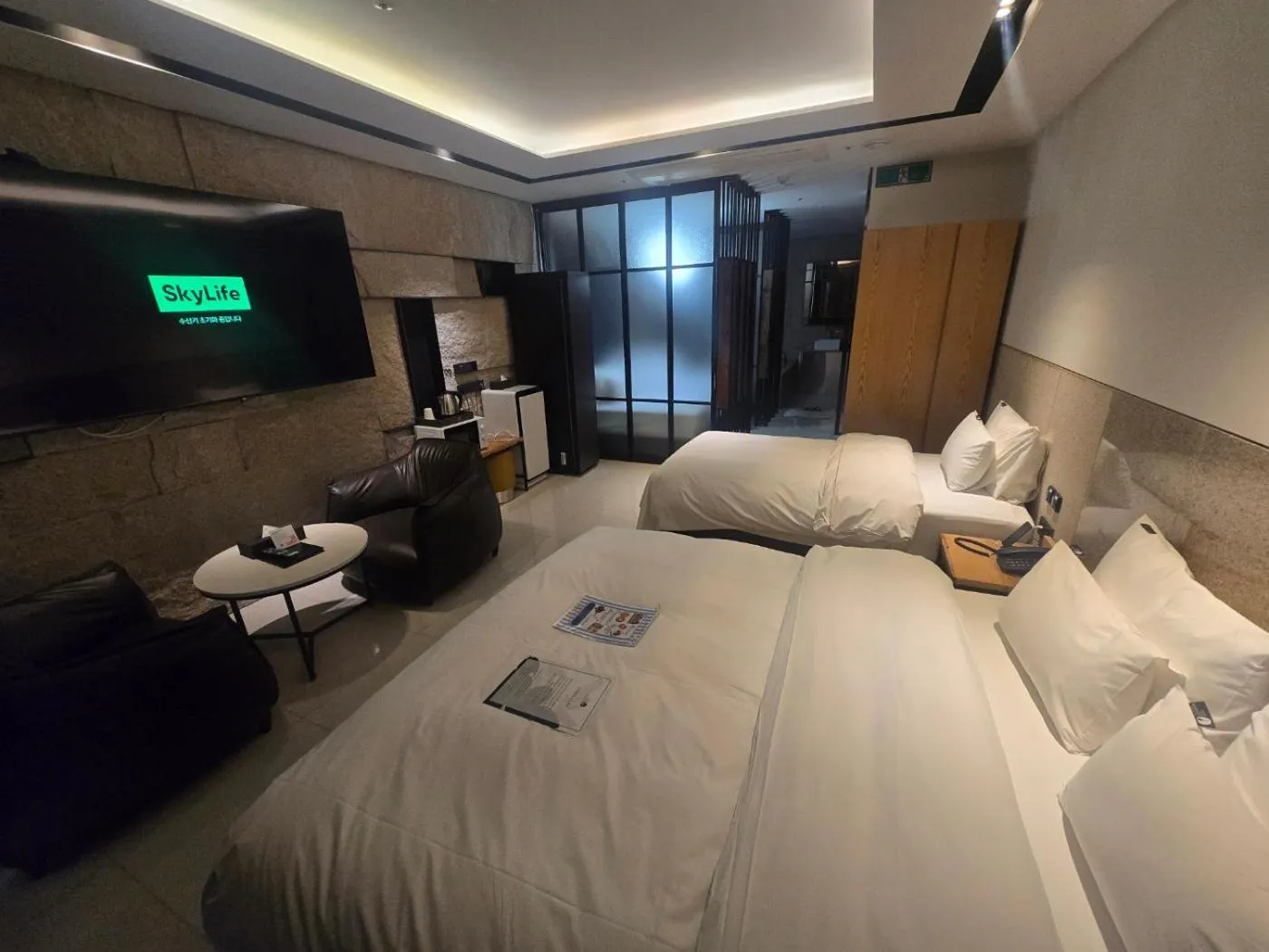 Bedroom, Bed in Hotel The Designers Premier Seongsu and Konkuk Univ