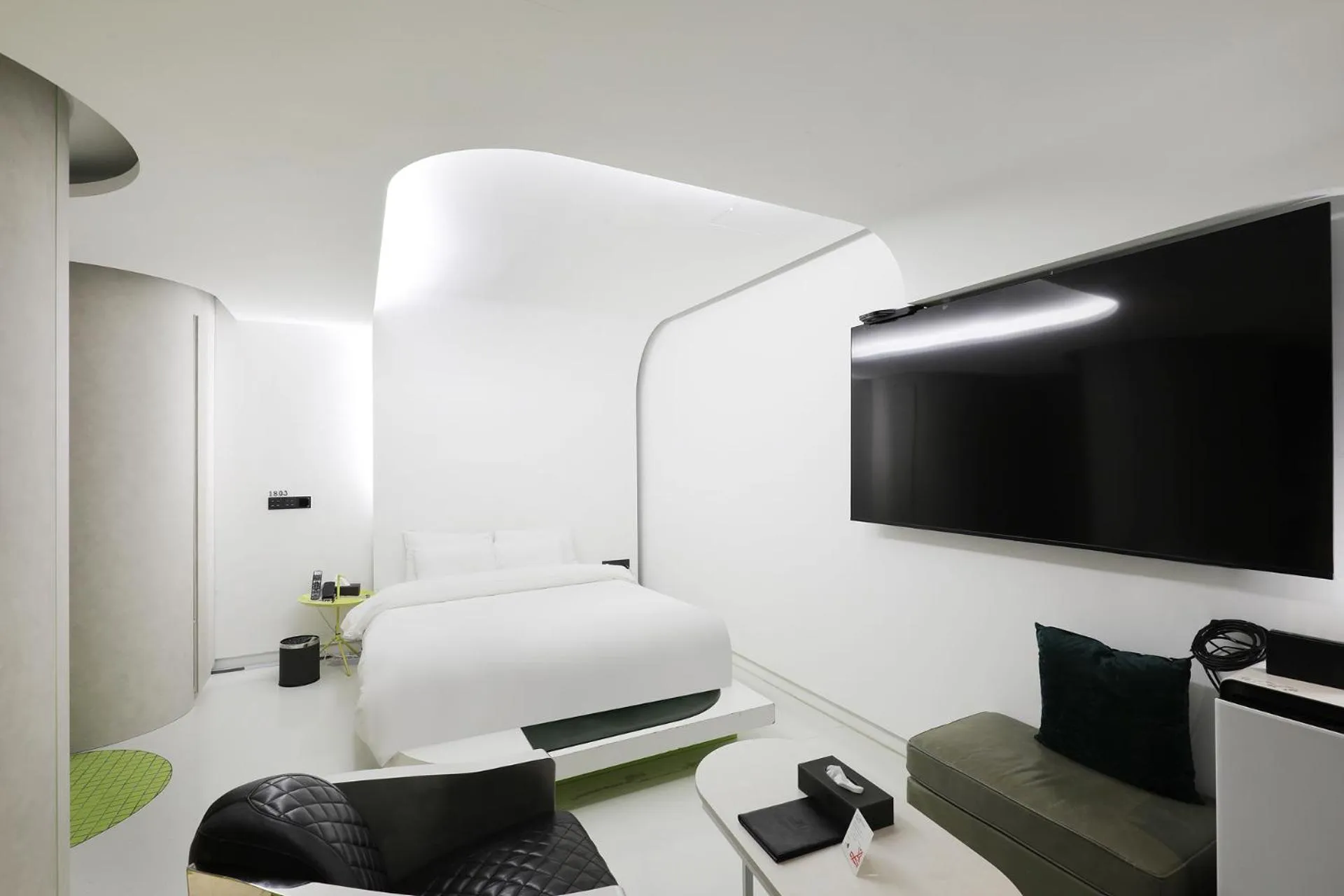 Bed in Hotel The Designers Premier Seongsu and Konkuk Univ