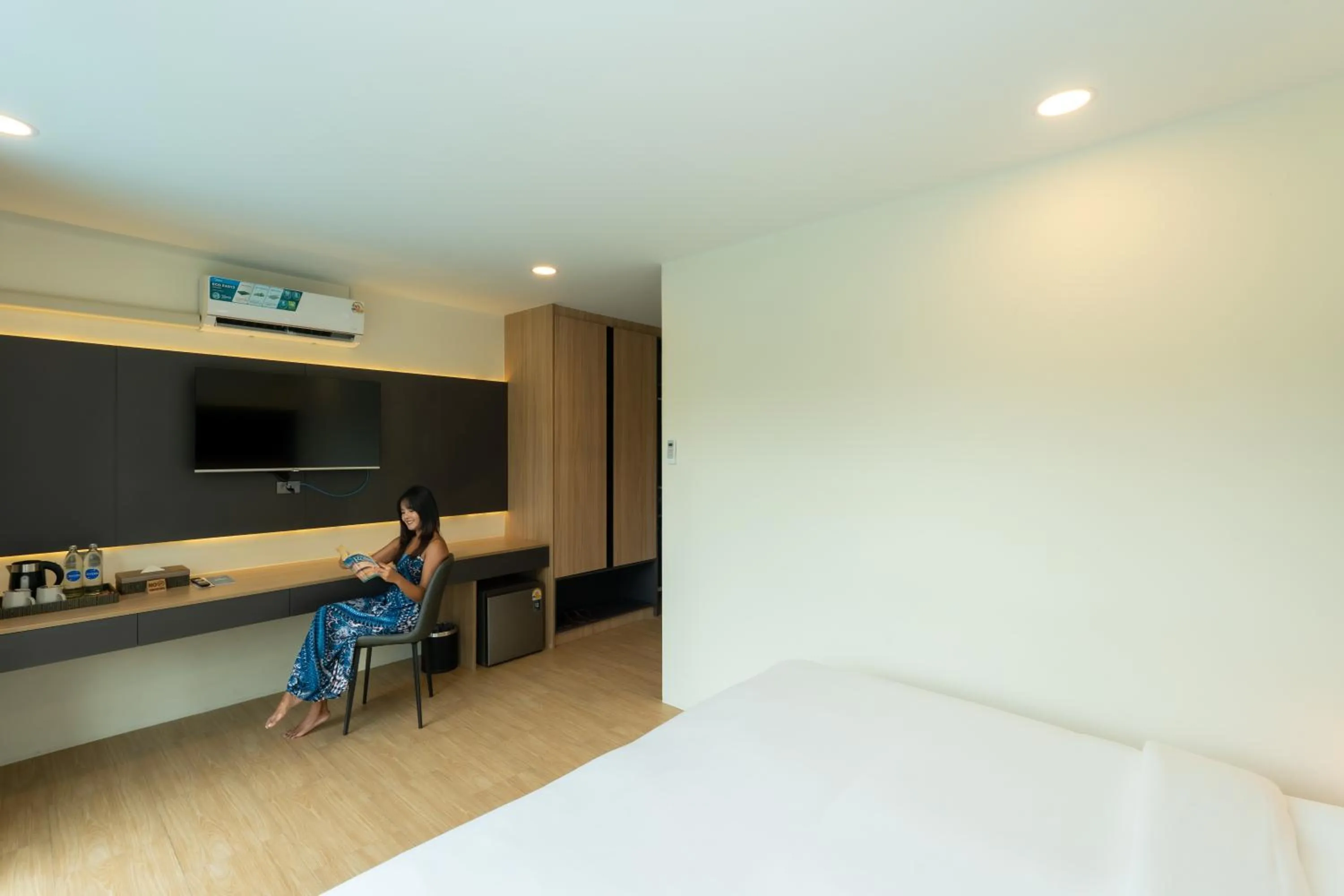 Bedroom, Bed in Seaside Naithon Phuket - Newly Opened