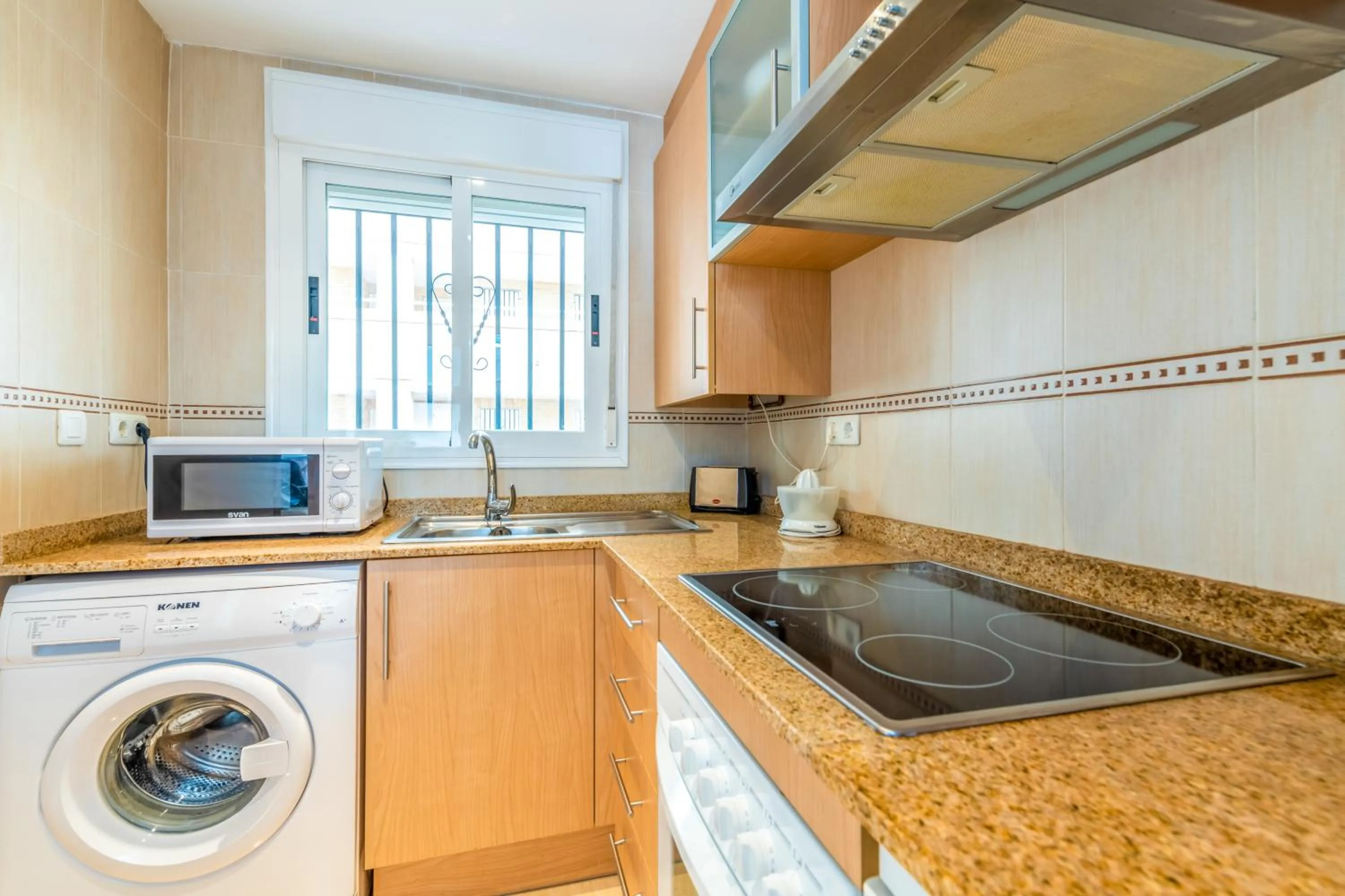 Kitchen or kitchenette in Vacaciones Oromarina Azahar